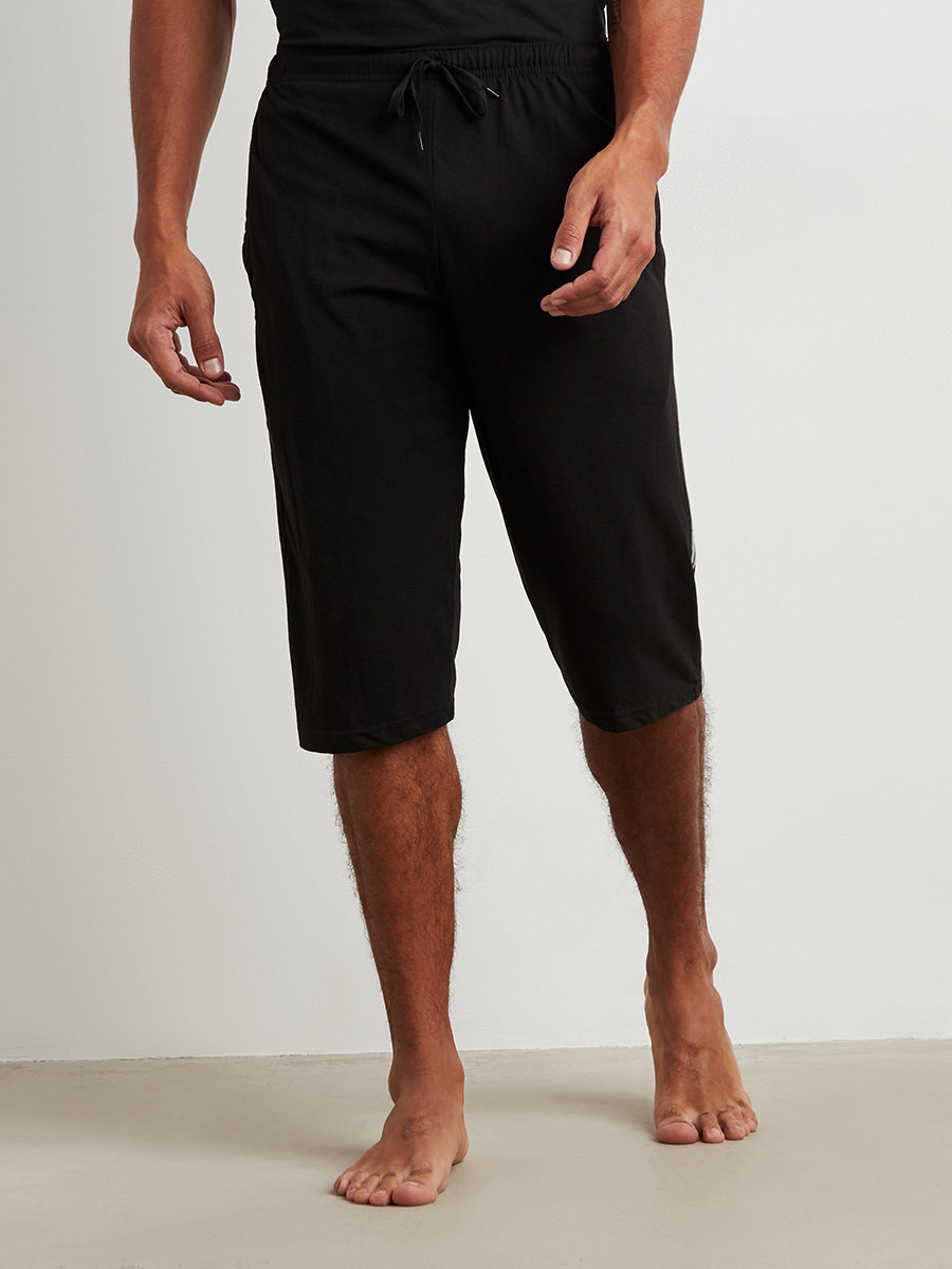 Double Striped T-shirt & Short Set-men-clothing-nightwear-tshirts-image-4