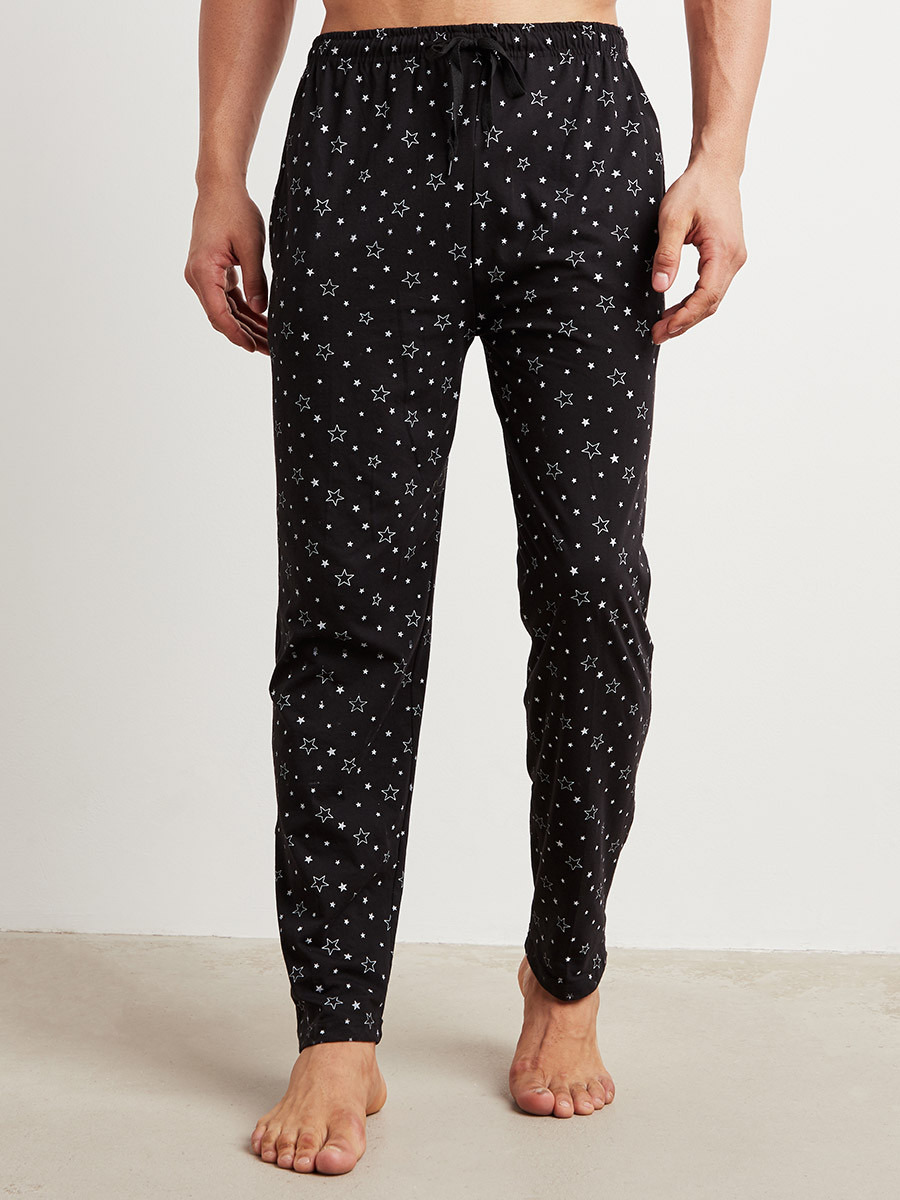Star Printed Straight Fit Pyjama-men-clothing-nightwear-pyjamaandshorts-image-2