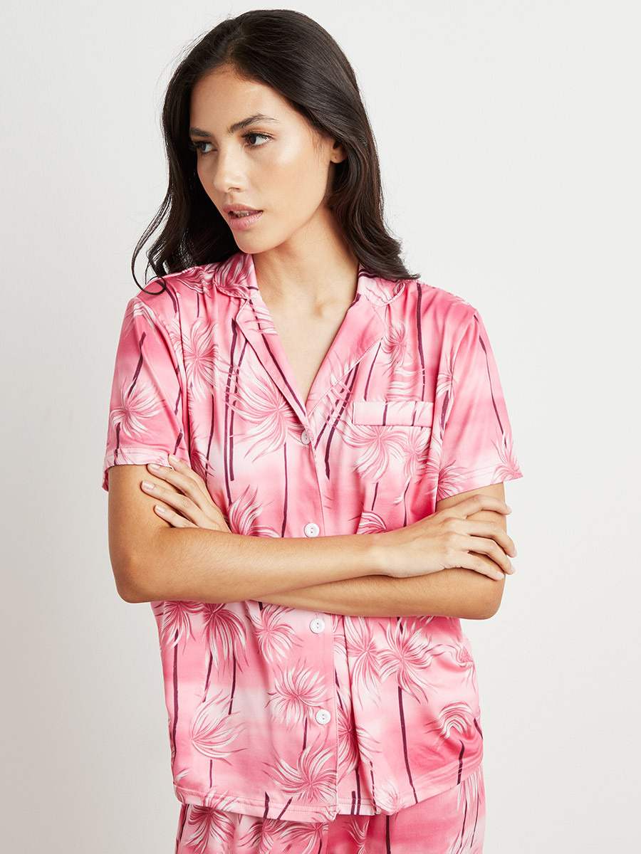 مجموعة من قميص وبنطلون بيجاما من ستايلي-women-clothing-nightwear-pyjamas-longsets-image-2