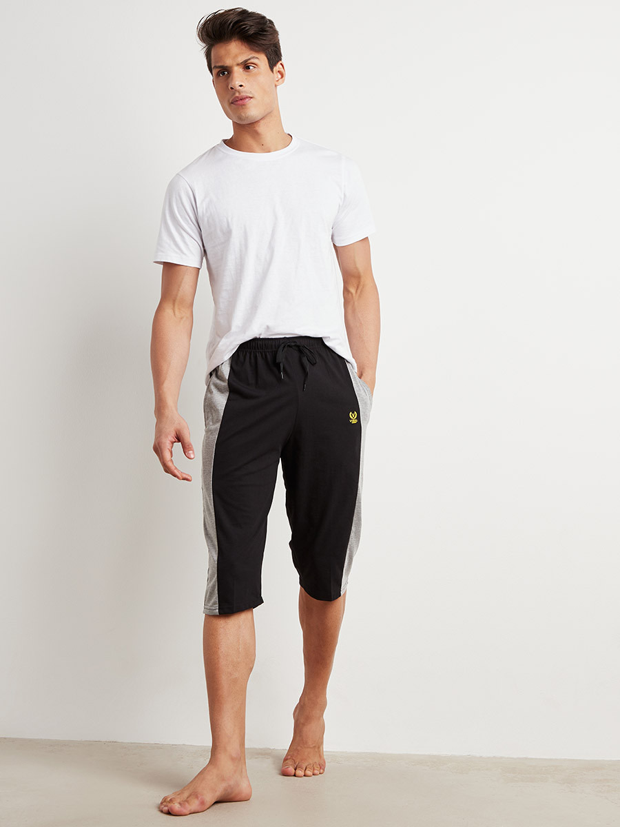 Contrast Side Stripe Capri with Side Pocket-men-clothing-nightwear-pyjamaandshorts-image-1
