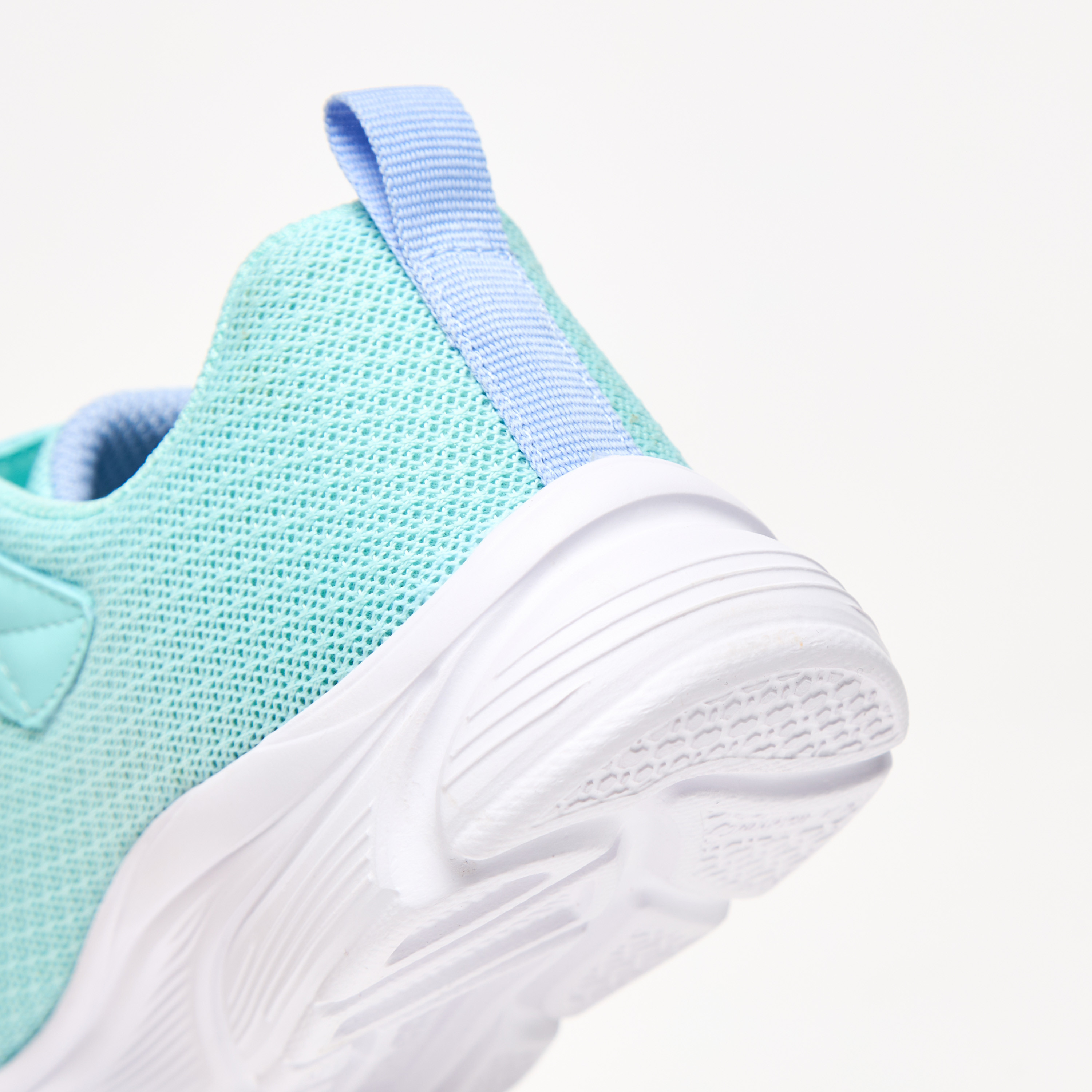 Skechers Wavy Lites Girls Memory Foam Low Ankle Sneakers 303522L-AQUA | OE-girls-shoes-sneakers-image-8