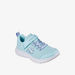 Skechers Lace Detail Sneakers with Hook and Loop Closure - WAVY LITES-Girl%27s Sneakers-thumbnail-0