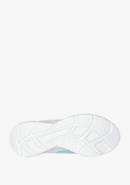 Skechers Lace Detail Sneakers with Hook and Loop Closure - WAVY LITES-Girl%27s Sneakers-image-4