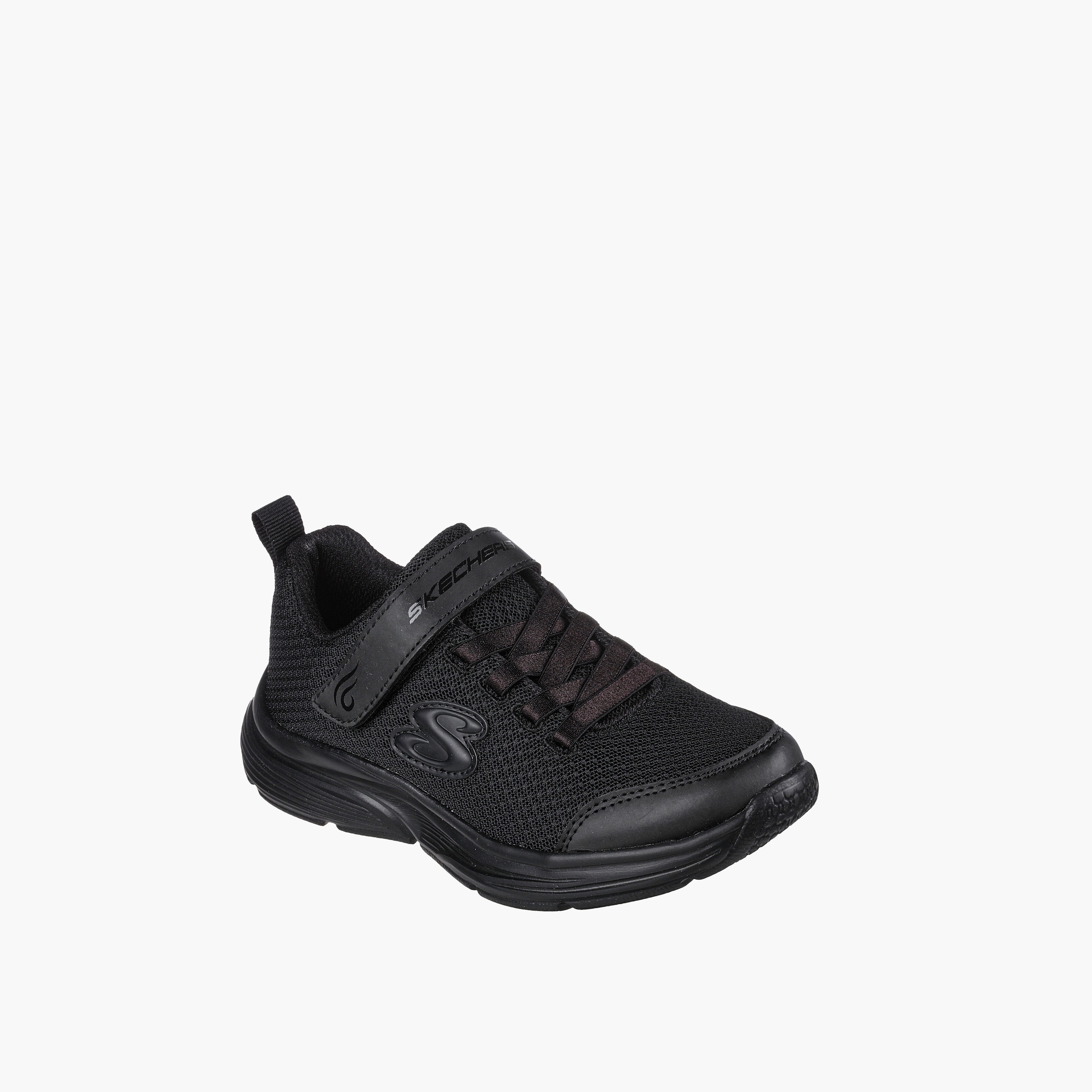 سكيتشرز حذاء رياضي ويفي لايتس مضيء ميموري فوم كاحل منخفض للبنات 303522L-AQUA | OE-girls-shoes-sneakers-image-1