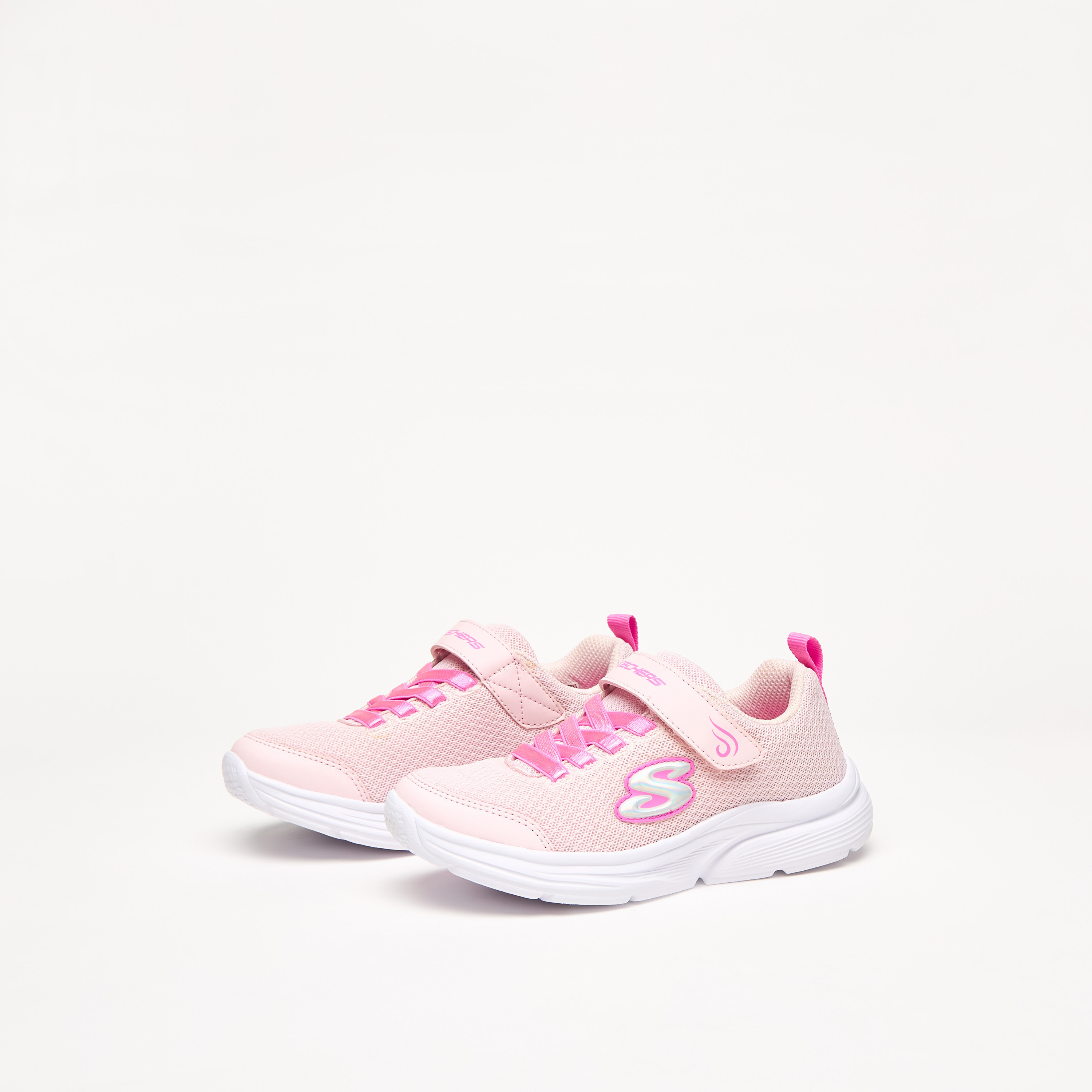 سكيتشرز حذاء رياضي ويفي لايتس مضيء ميموري فوم كاحل منخفض للبنات 303522L-AQUA | OE-girls-shoes-sneakers-image-10