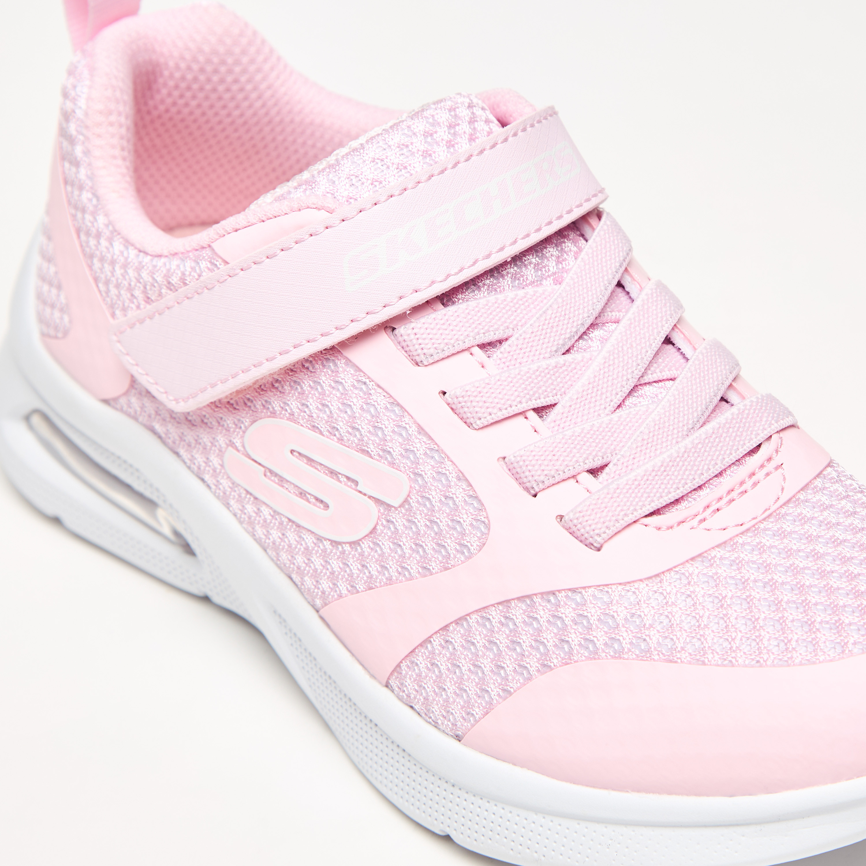 Skechers Microspec Max Girls Memory Foam Low Ankle Sneakers 303543L-BKLV | OE-girls-shoes-sneakers-image-15