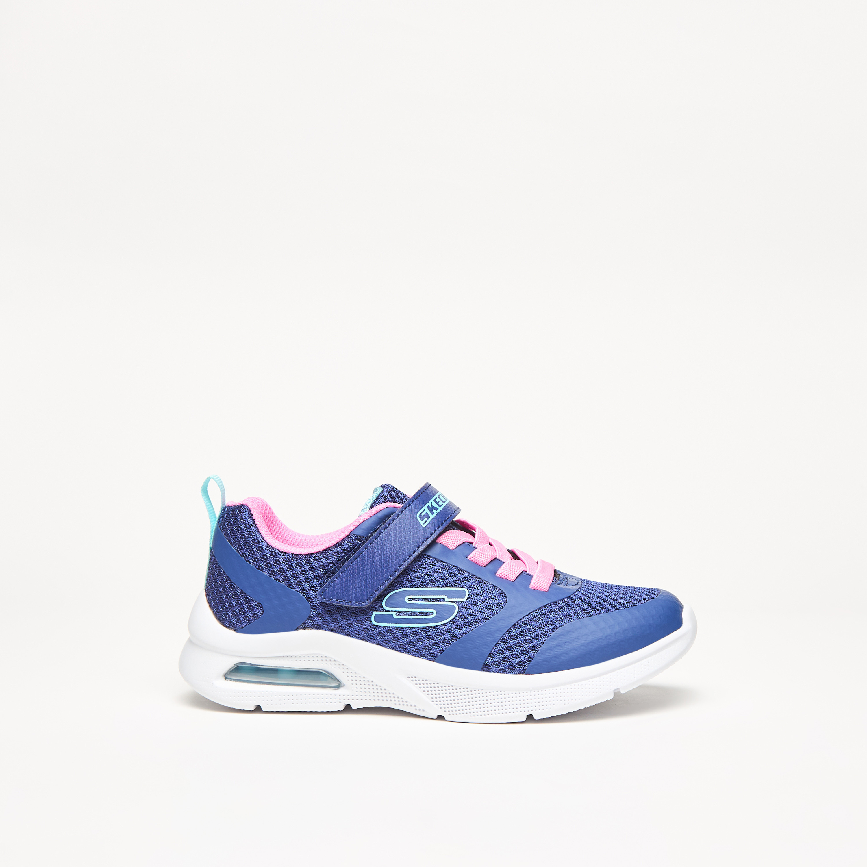Skechers Microspec Max Girls Memory Foam Low Ankle Sneakers 303543L-BKLV | OE-girls-shoes-sneakers-image-20