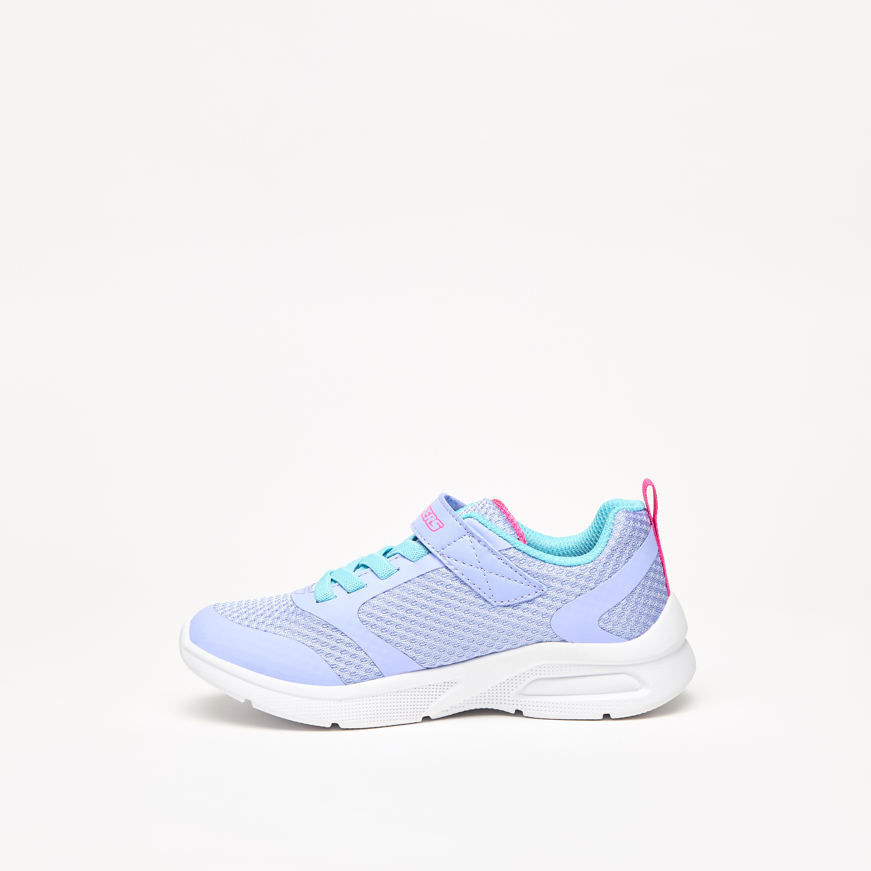 Skechers Microspec Max Girls Memory Foam Low Ankle Sneakers 303543L-BKLV | OE-girls-shoes-sneakers-image-27