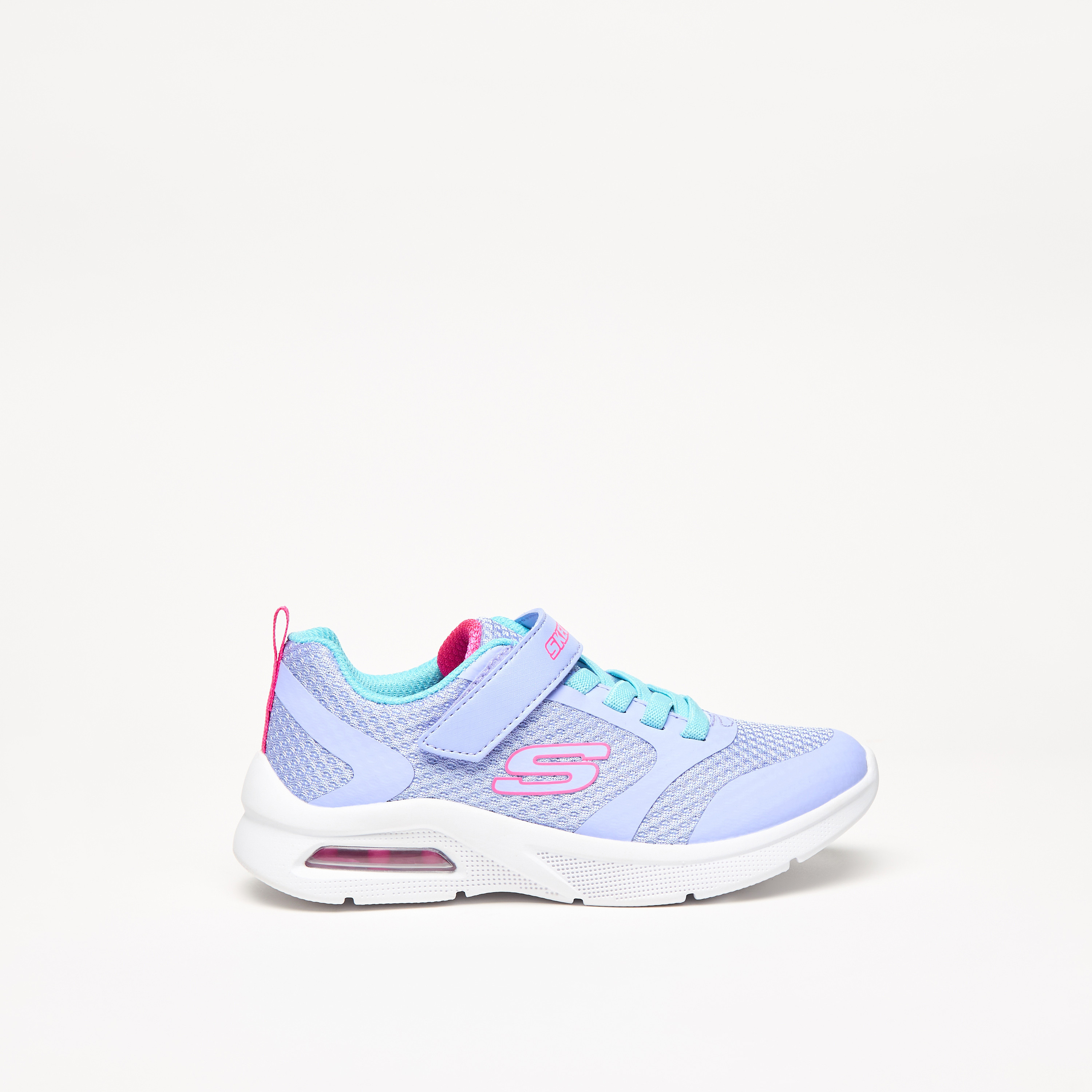 Skechers Microspec Max Girls Memory Foam Low Ankle Sneakers 303543L-BKLV | OE-girls-shoes-sneakers-image-28