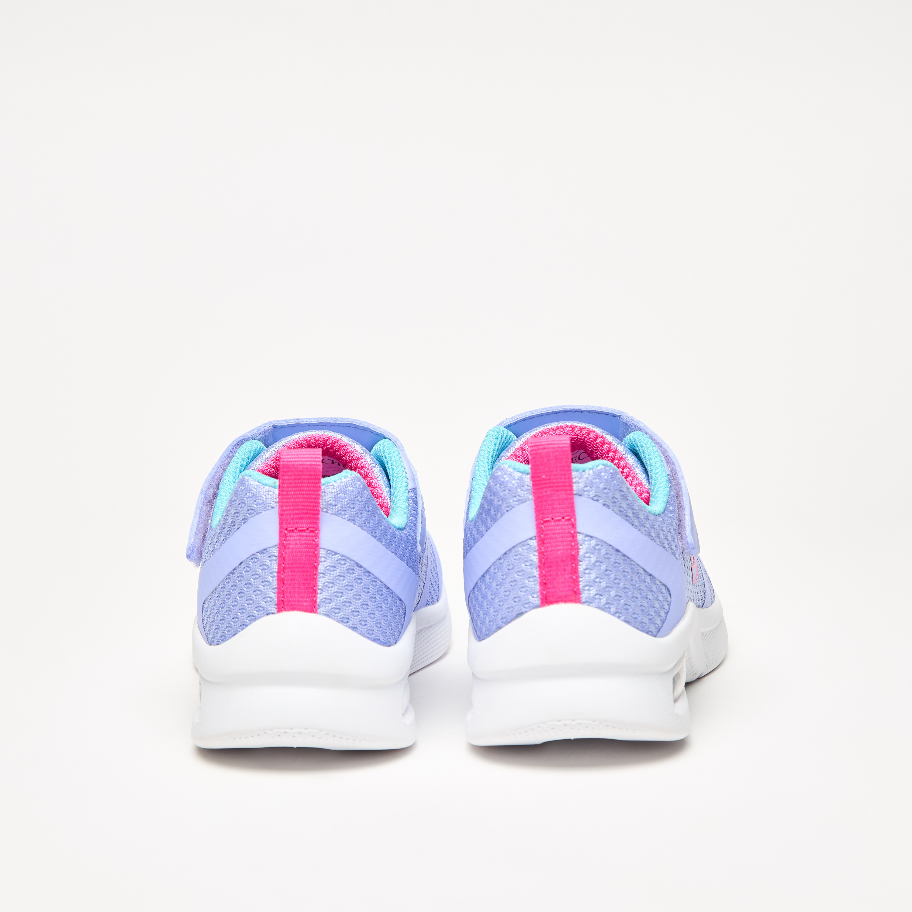 Skechers Microspec Max Girls Memory Foam Low Ankle Sneakers 303543L-BKLV | OE-girls-shoes-sneakers-image-29