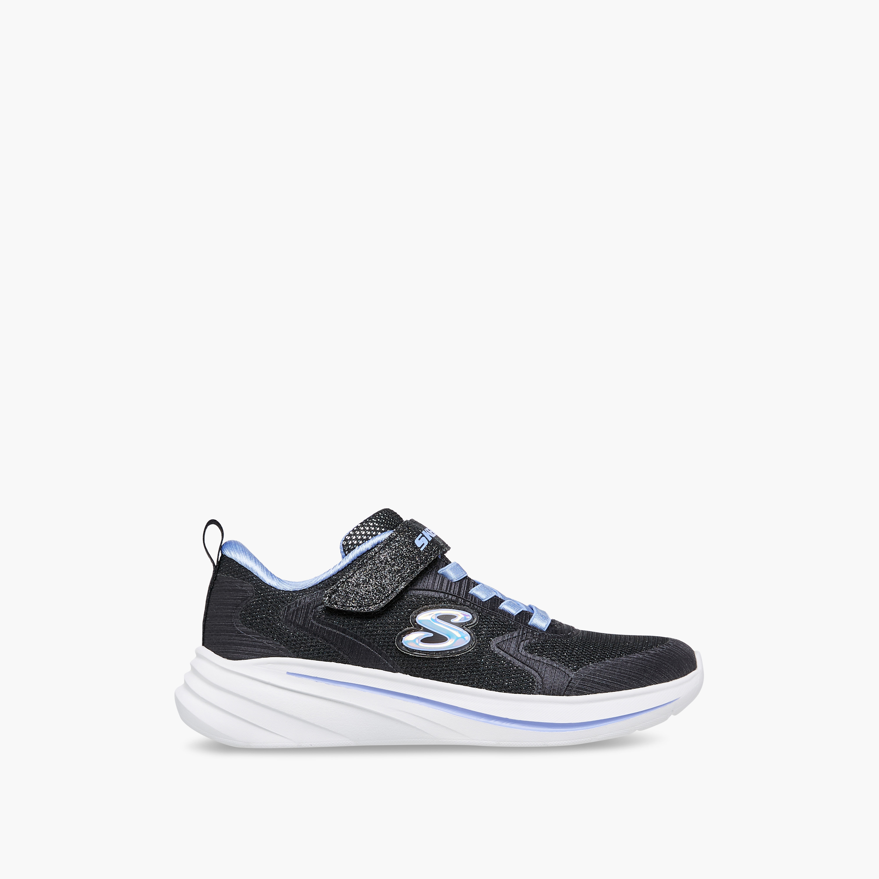 Skechers Girls Wave 92 Hook & Loop Sneakers 303557L | OE-girls-shoes-sneakers-image-3