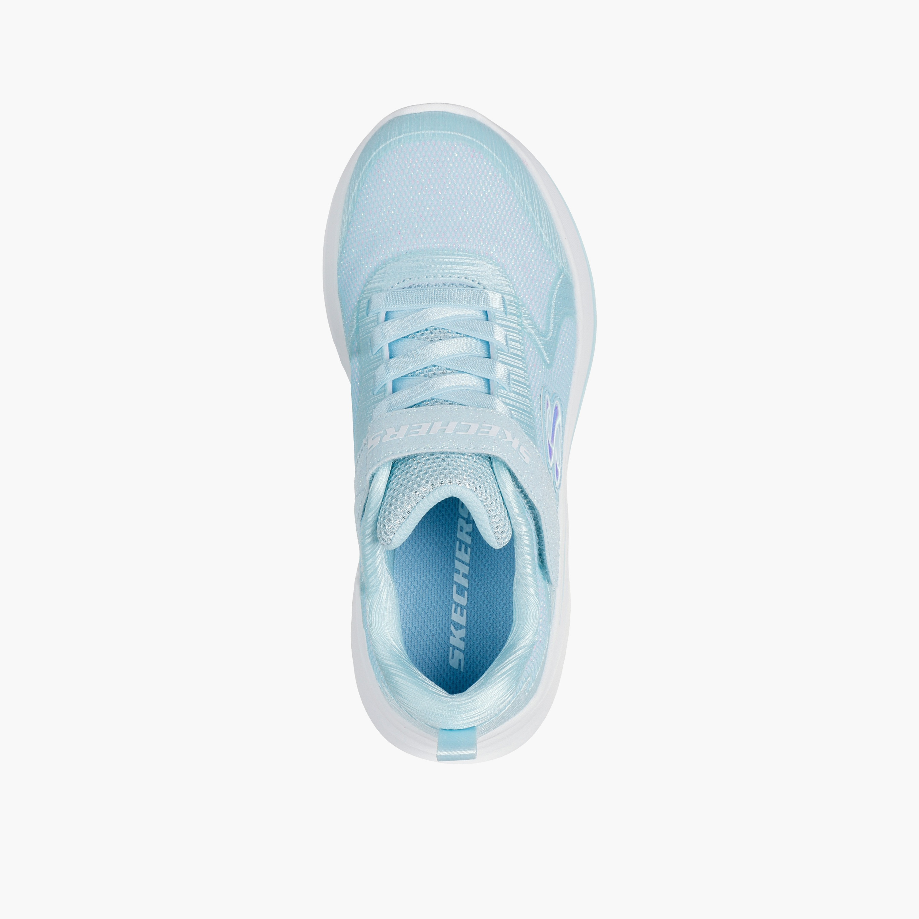 Skechers Girls Wave 92 Hook & Loop Sports Shoes-girls-shoes-sneakers-image-2