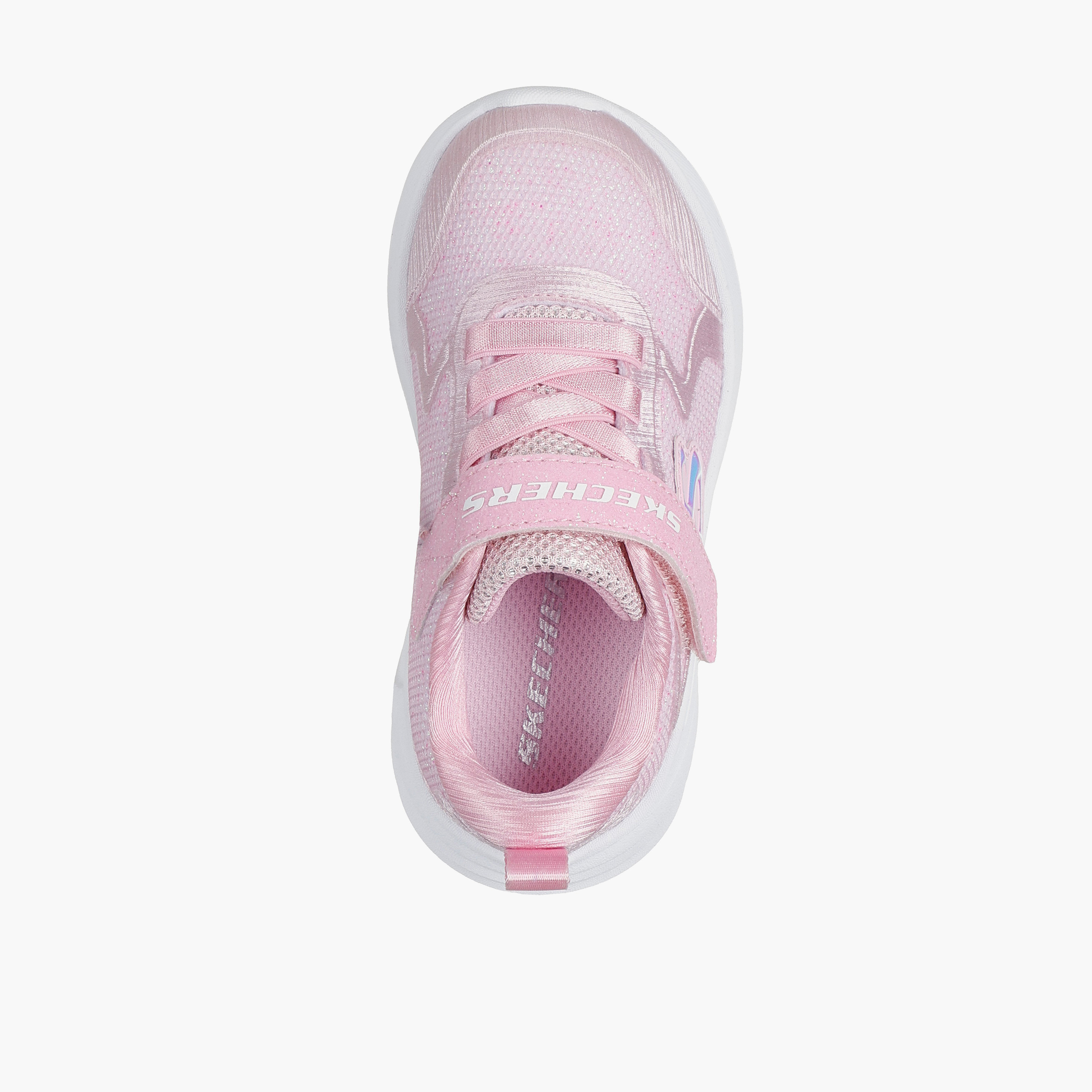 Skechers Girls WAVE 92 Hook & Loop Sneakers-baby-girls-shoes-closedshoes-image-2
