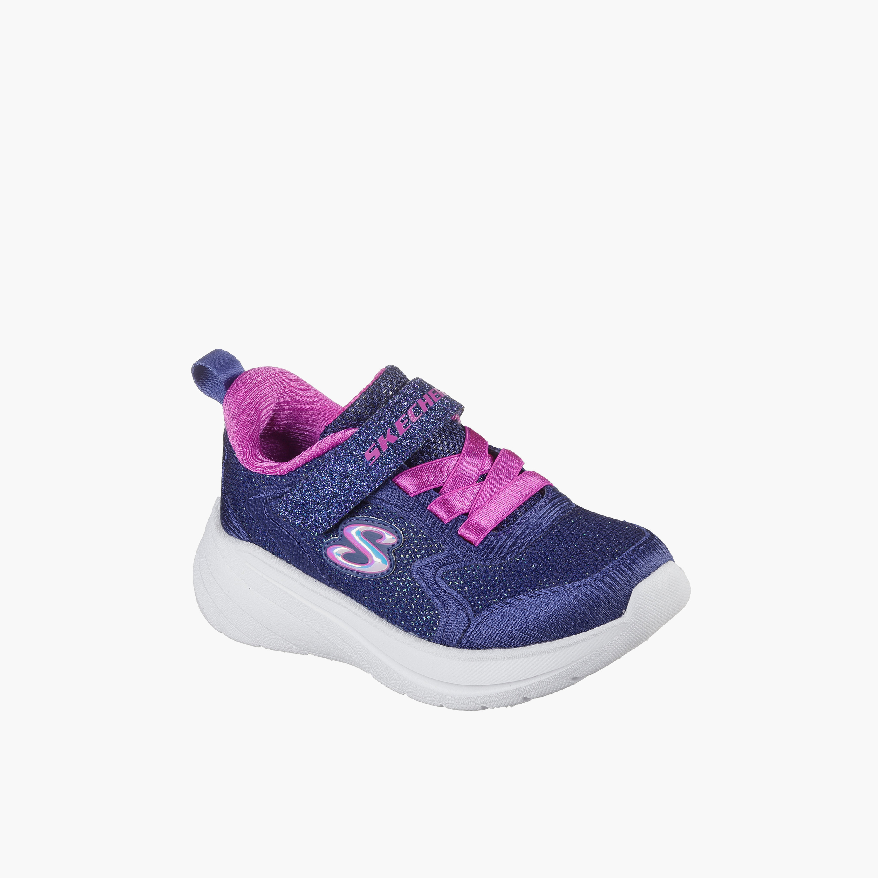 Skechers Girls WAVE 92 Hook & Loop Sneakers-baby-girls-shoes-closedshoes-image-1