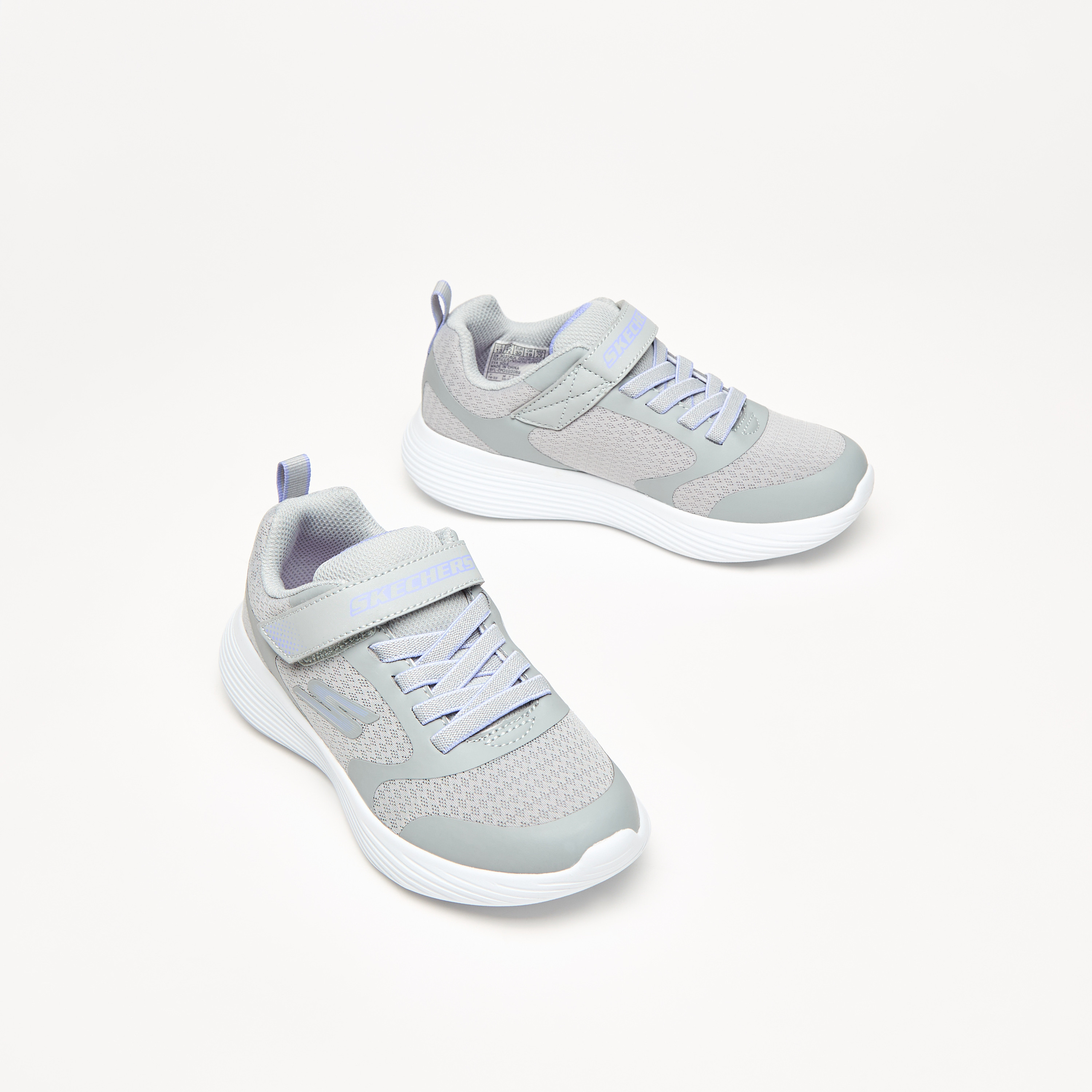Skechers Girls GO RUN 400 V2 Hook & Loop Running Cushioned Sole Shoes-girls-shoes-sneakers-image-1