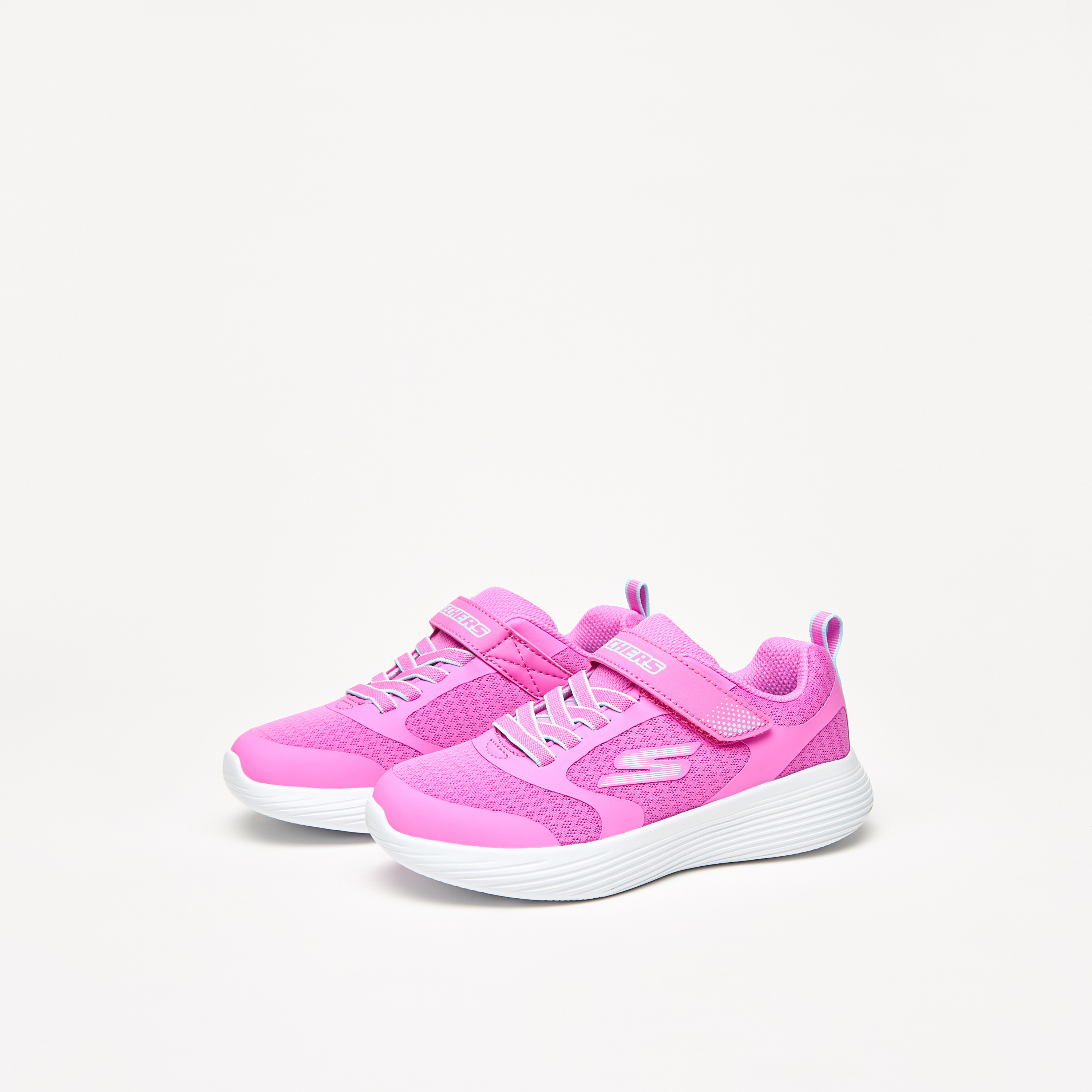 حذاء جري جو رن 400 ڤي2 بنعل مبطّن وشريط لاصق للبنات من سكتشرز -girls-shoes-sneakers-image-10