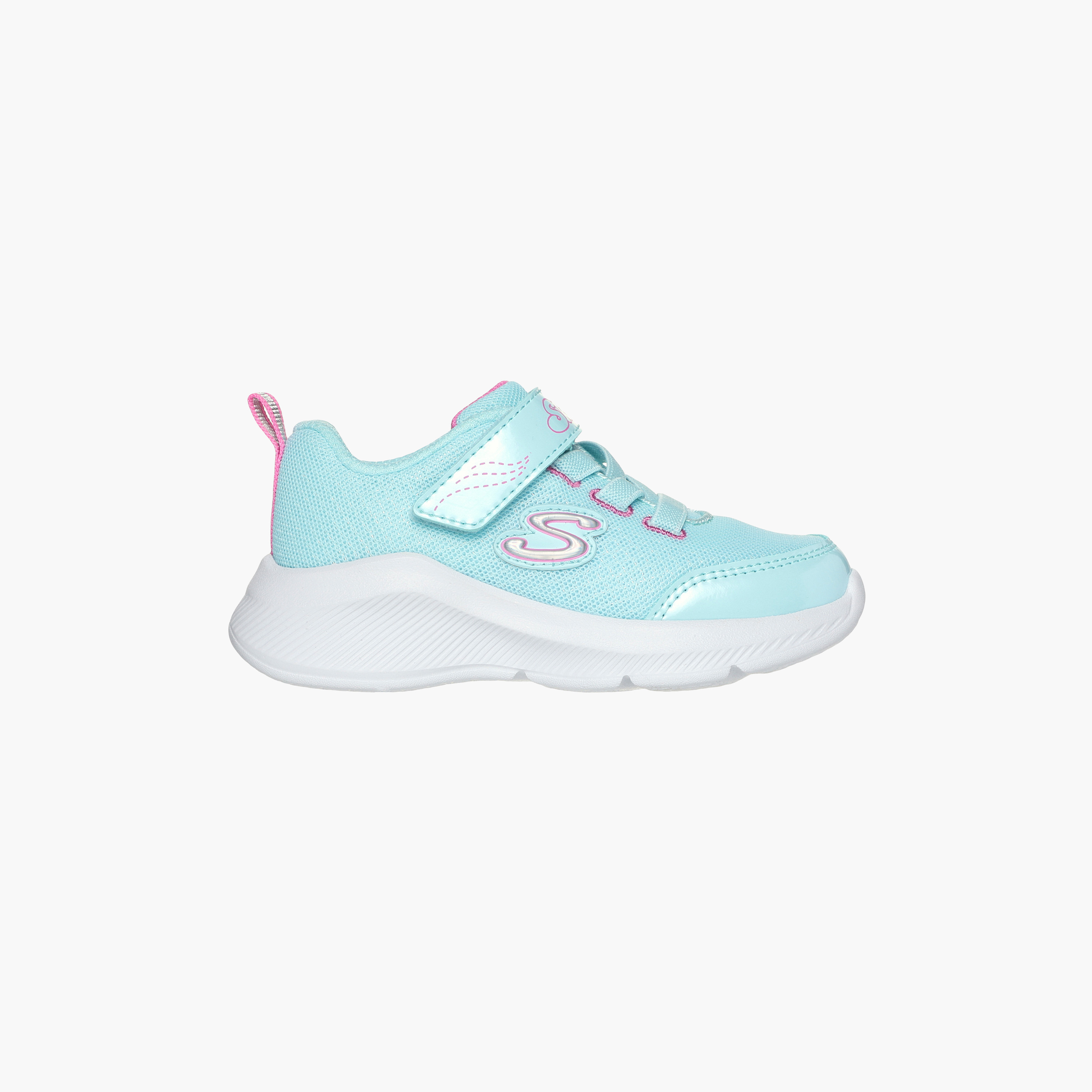 سكيتشرز حذاء رياضي سول سويفترز ميموري فوم كاحل منخفض للرضّع 303563N-AQPK | OE-baby-girls-shoes-closedshoes-image-3