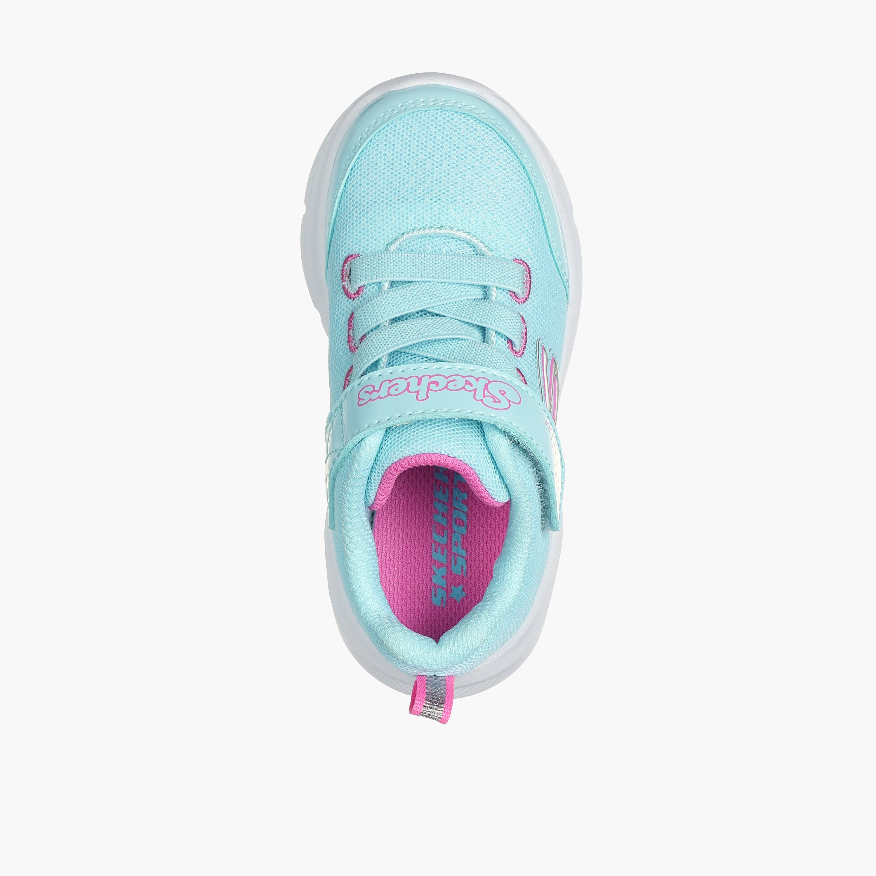 سكيتشرز حذاء رياضي سول سويفترز ميموري فوم كاحل منخفض للرضّع 303563N-AQPK | OE-baby-girls-shoes-closedshoes-image-4