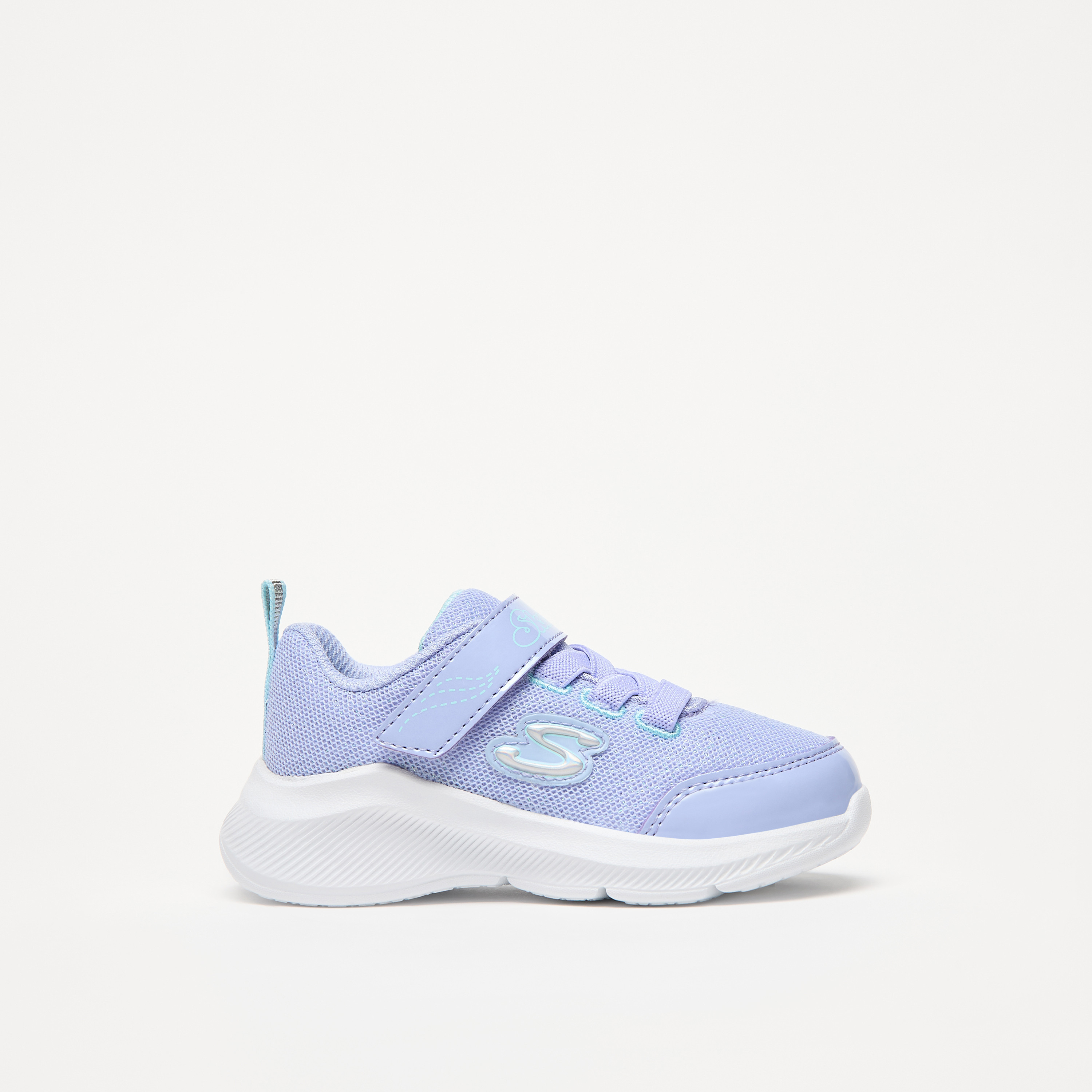 سكيتشرز حذاء رياضي سول سويفترز ميموري فوم كاحل منخفض للرضّع 303563N-AQPK | OE-baby-girls-shoes-closedshoes-image-9
