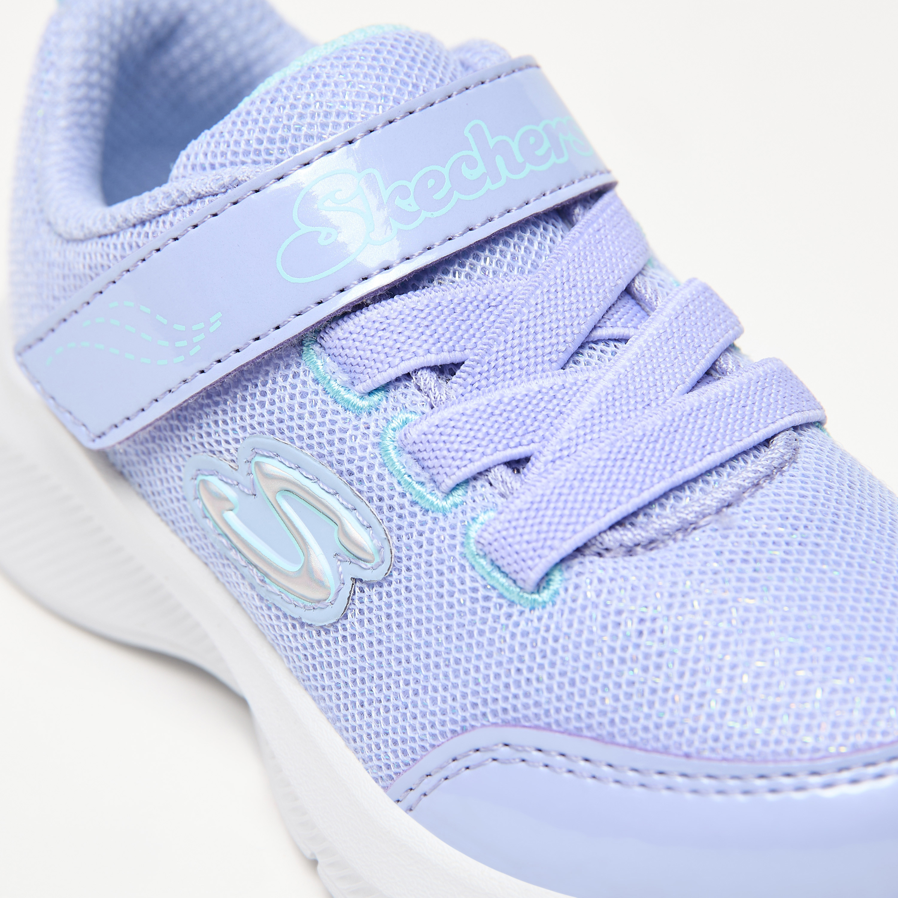 Skechers Sole Swifters Baby Memory Foam Low Ankle Sneakers 303563N-AQPK | OE-baby-girls-shoes-closedshoes-image-7
