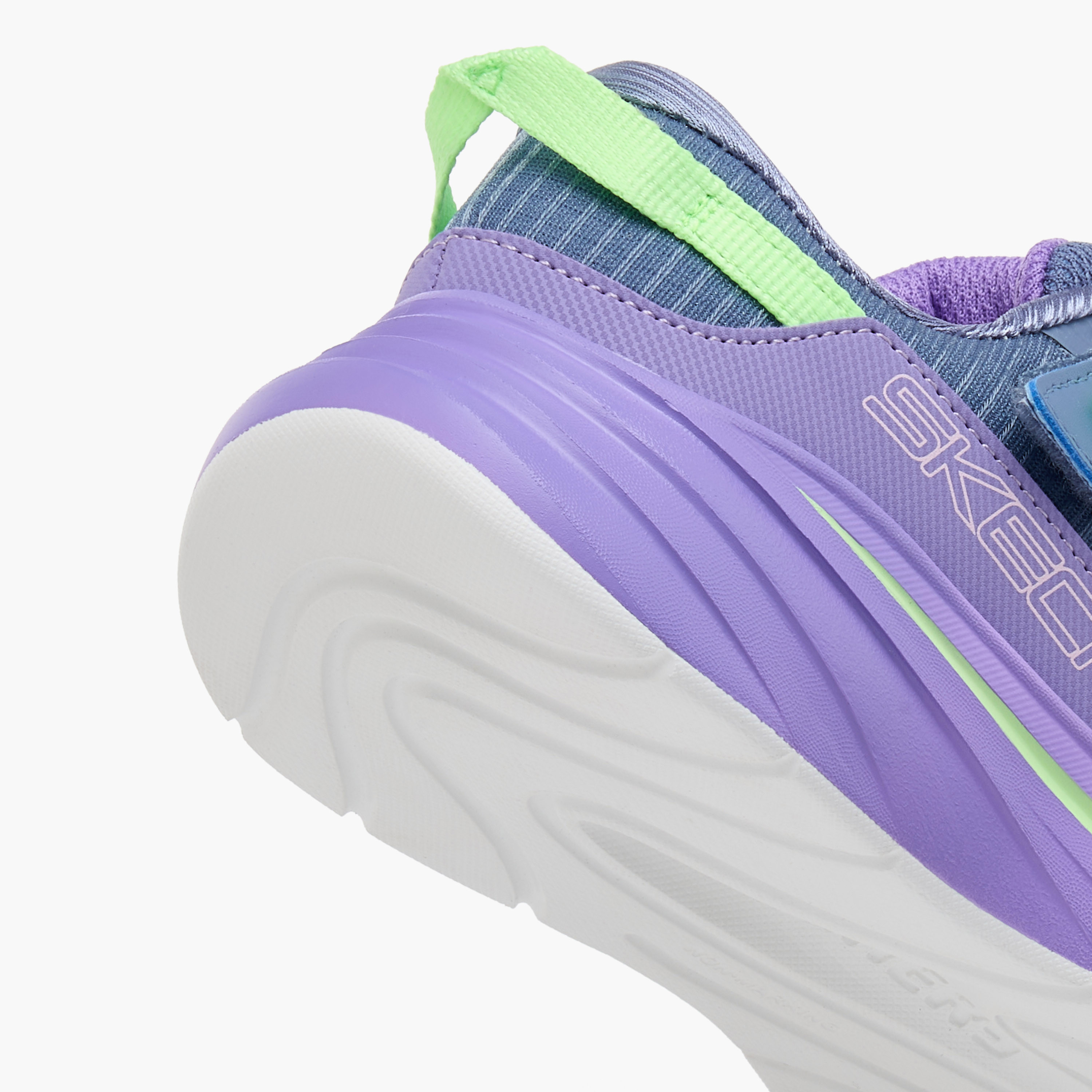 Skechers Girls WAVE 92 Hook & Loop Sneakers 303571L | OE-girls-shoes-sneakers-image-5