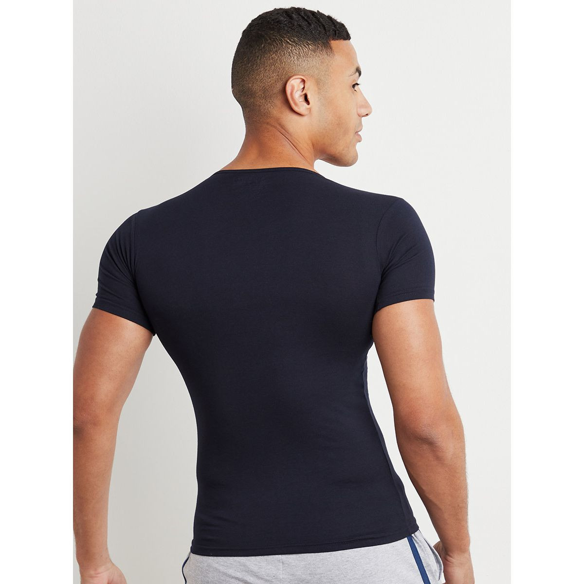 Styli Cotton Scoop Neck Slim Fit T-shirt-men-clothing-tshirtsandpolos-vests-image-4