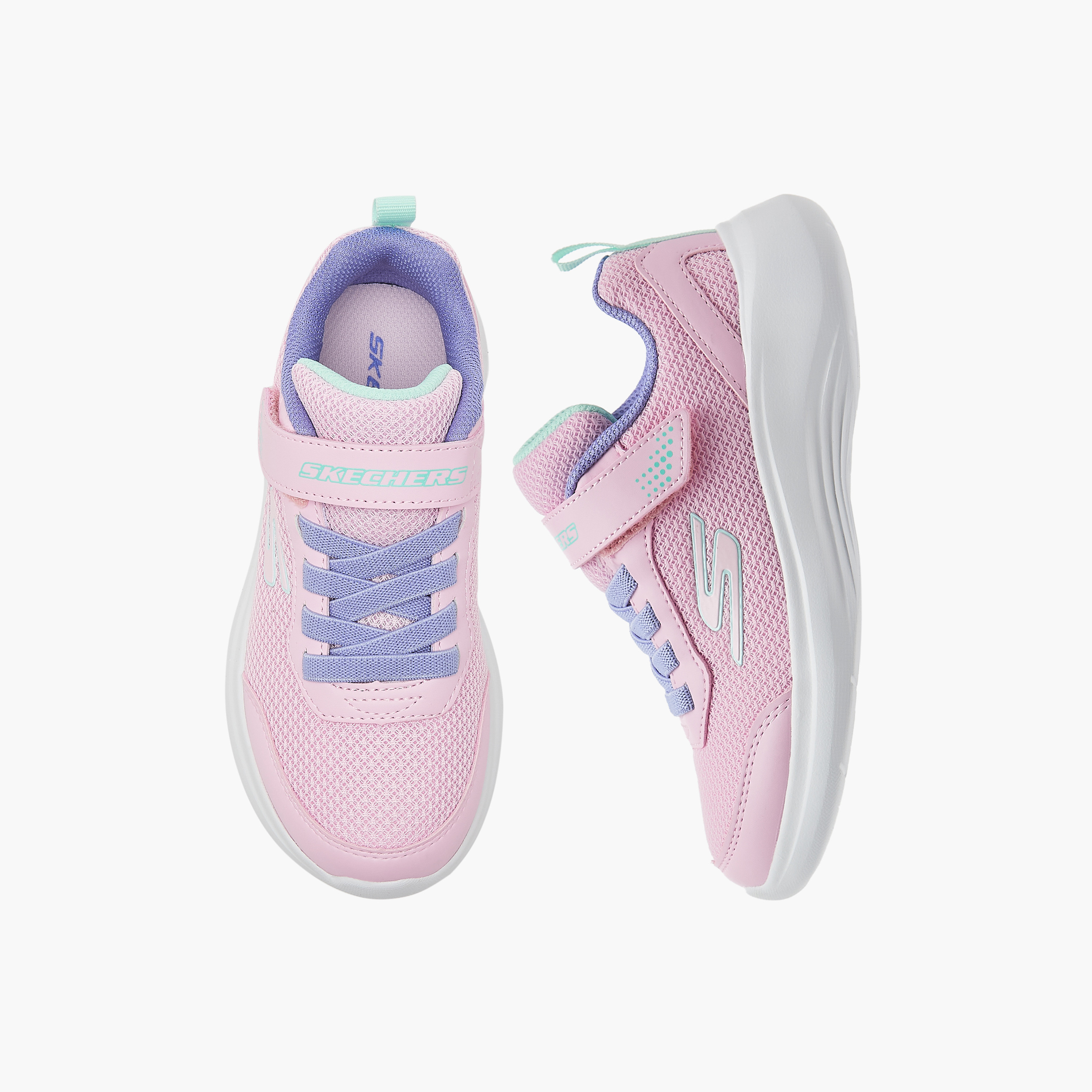 Skechers Girls SELECTORS Hook & Loop Sneakers 303573L | OE-girls-shoes-sneakers-image-1