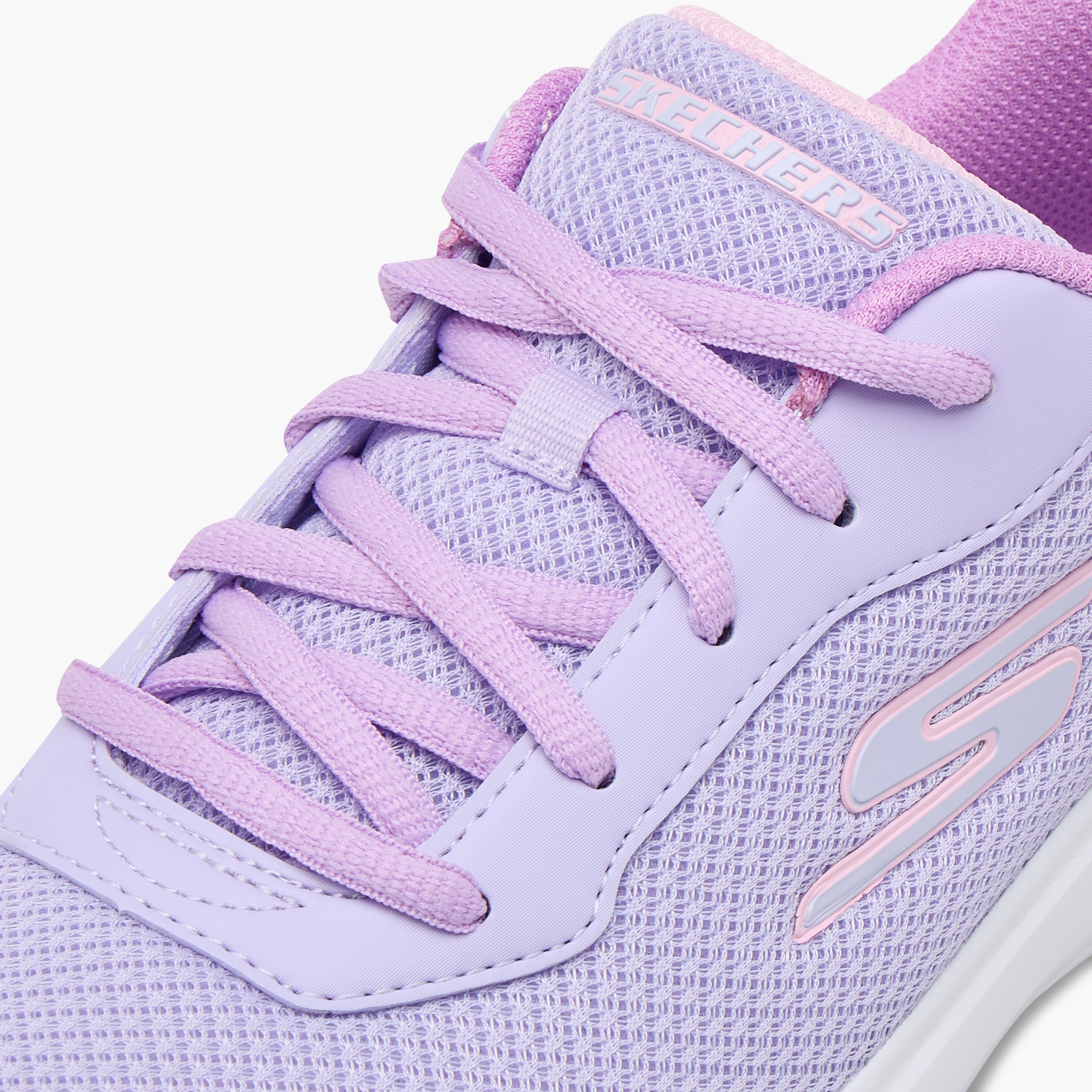 Skechers Girls' Selectors Lace-Up Sneakers 303574L | OE-girls-shoes-sneakers-image-4