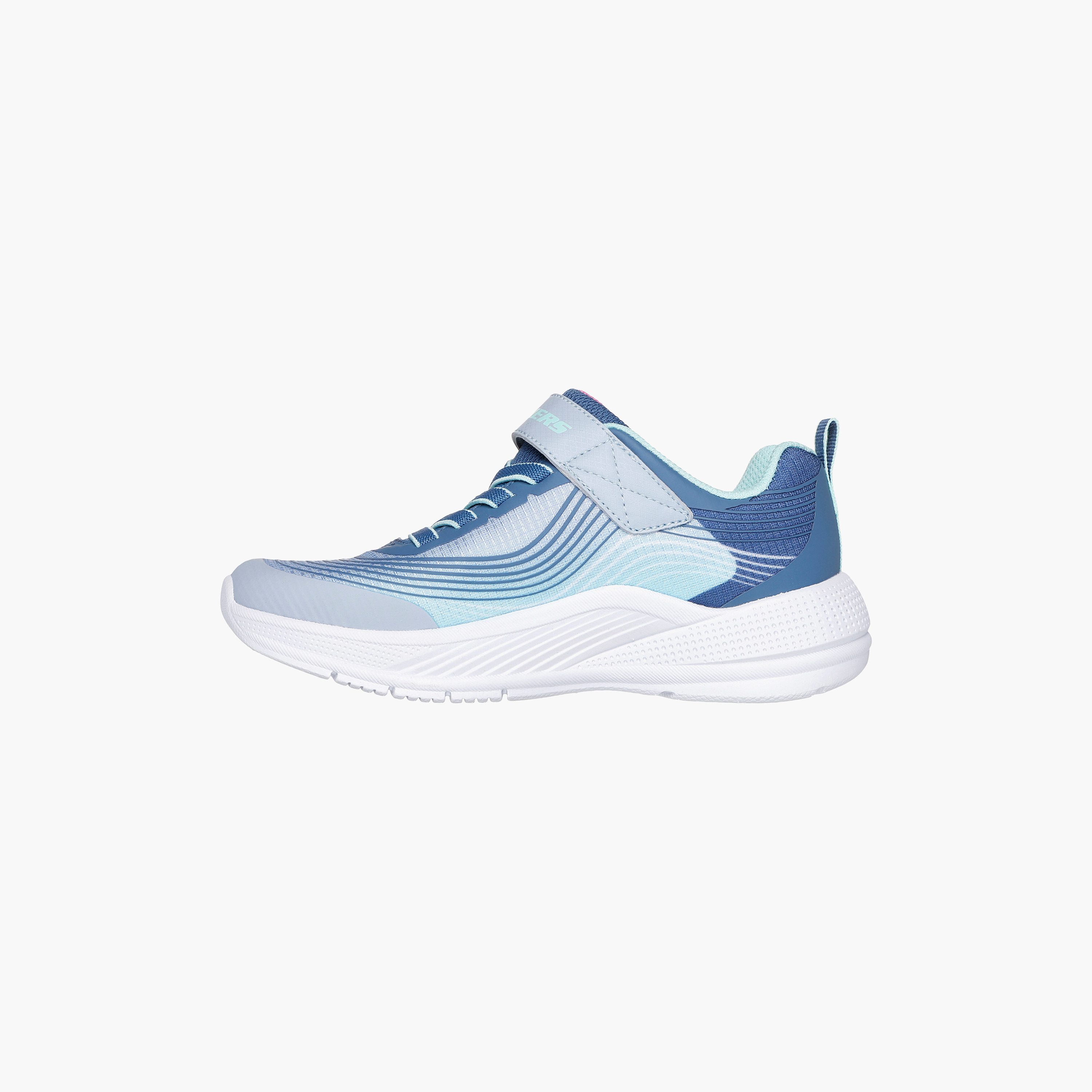 Skechers Girls Microspec Advance Hook & Loop Sneakers 303575L | OE-girls-shoes-sneakers-image-11