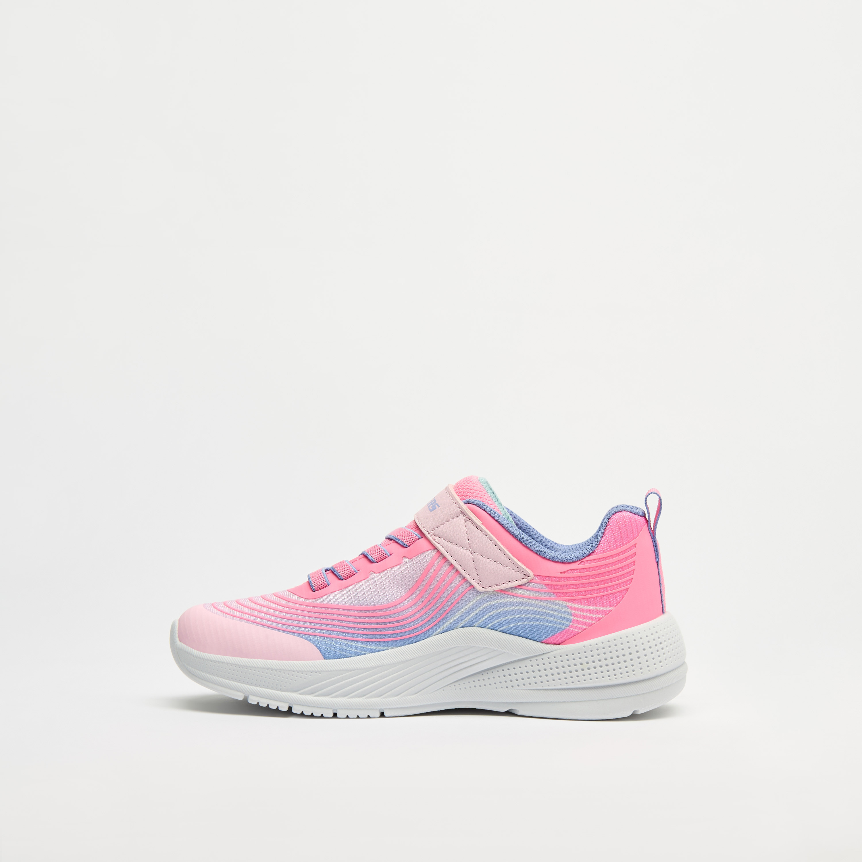 Skechers Girls Microspec Advance Hook & Loop Sneakers 303575L | OE-girls-shoes-sneakers-image-16