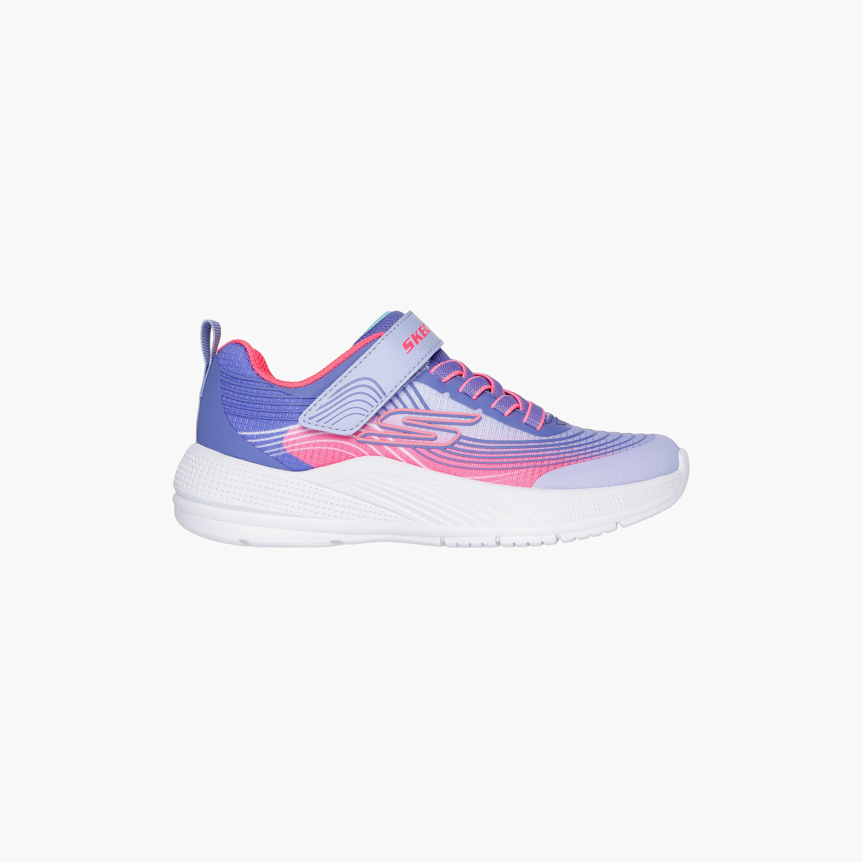 Skechers Girls Microspec Advance Hook & Loop Sneakers 303575L | OE-girls-shoes-sneakers-image-23