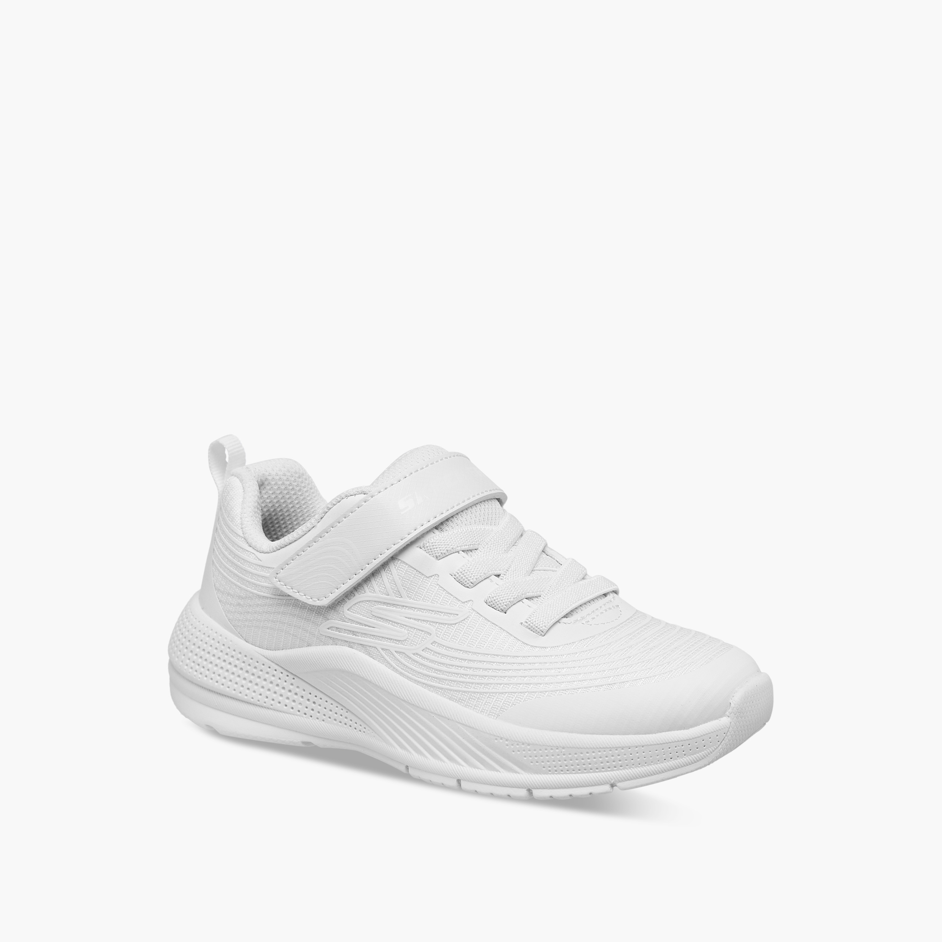 Skechers Girls Microspec Advance Hook & Loop Sneakers 303575L | OE-girls-shoes-sneakers-image-28