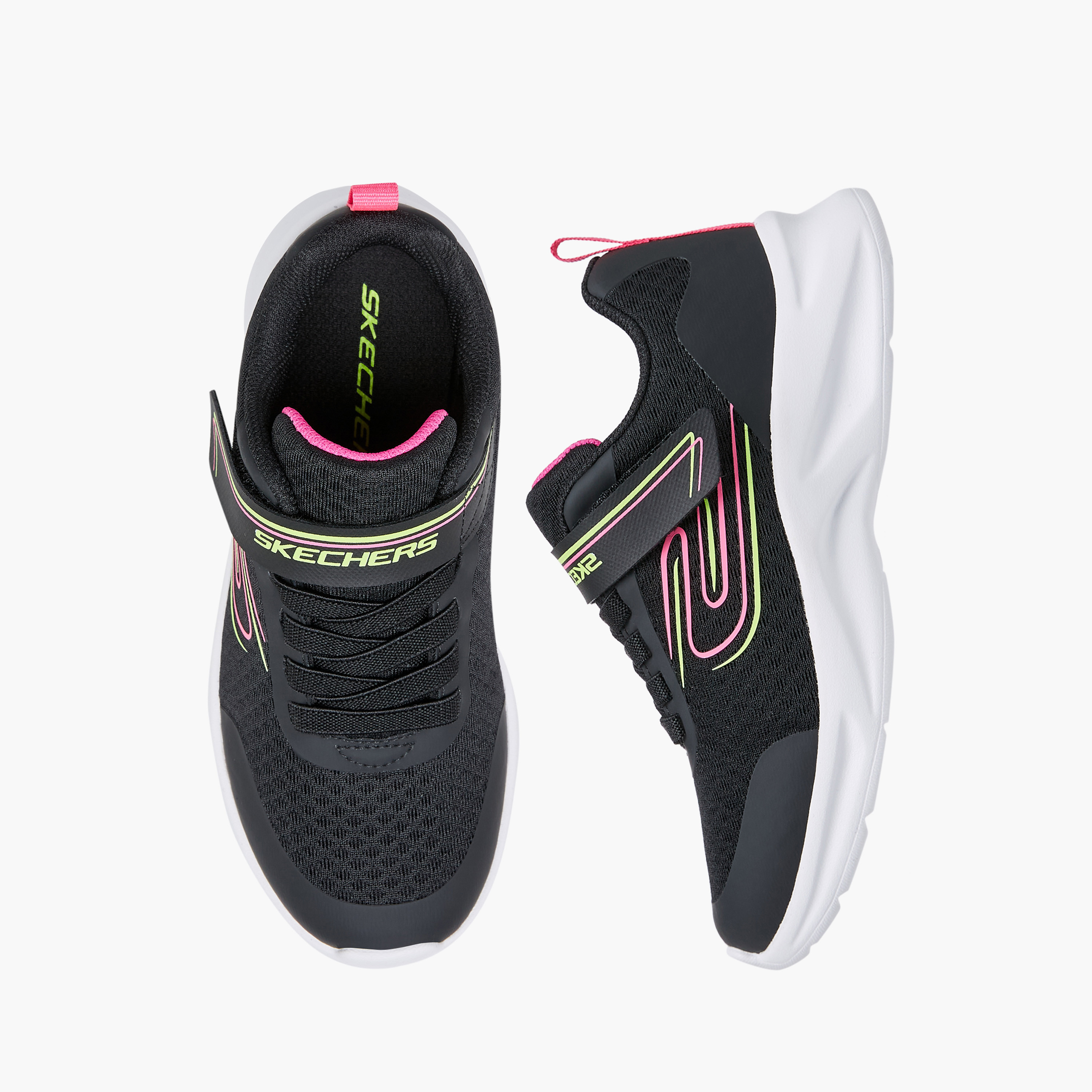 سنيكرز من سكيتشرز للفتيات ديناماتيك ذو هوك وحلقة 303577L | OE-girls-shoes-sneakers-image-28