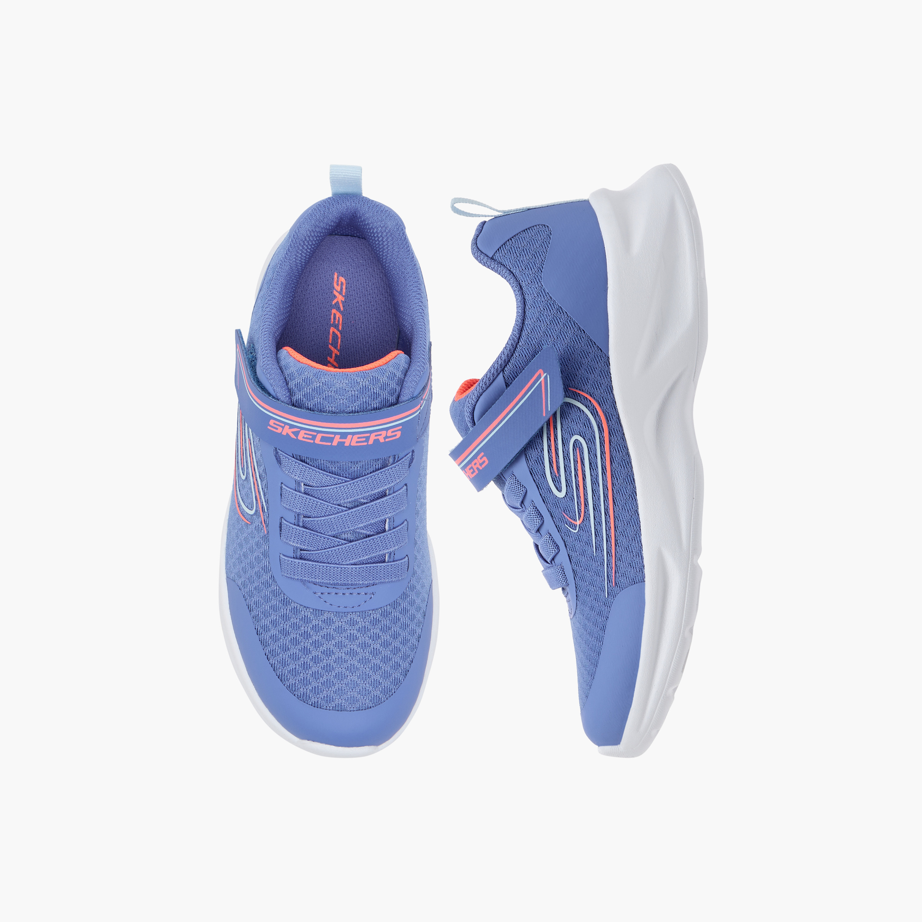 سنيكرز من سكيتشرز للفتيات ديناماتيك ذو هوك وحلقة 303577L | OE-girls-shoes-sneakers-image-8