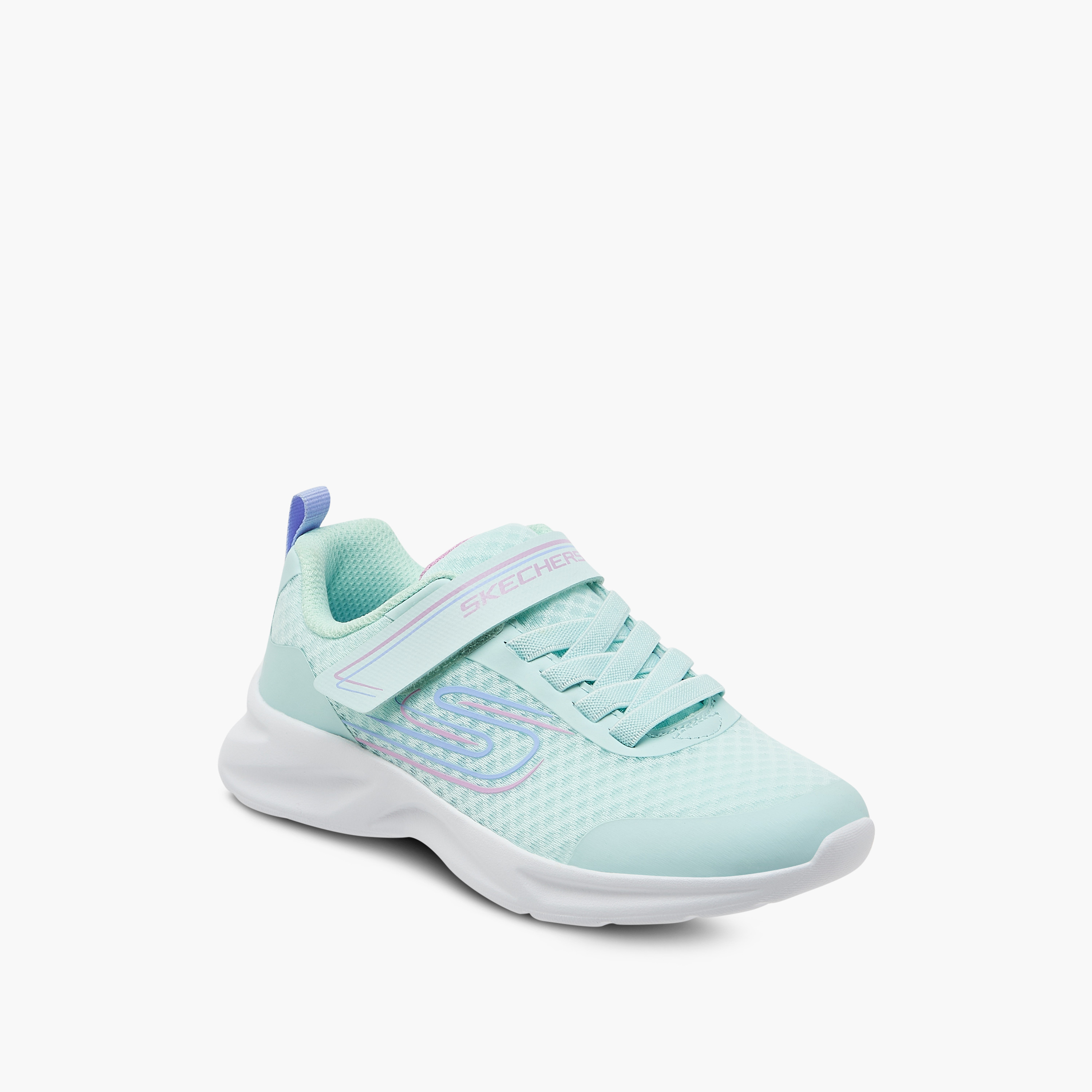 سنيكرز من سكيتشرز للفتيات ديناماتيك ذو هوك وحلقة 303577L | OE-girls-shoes-sneakers-image-4