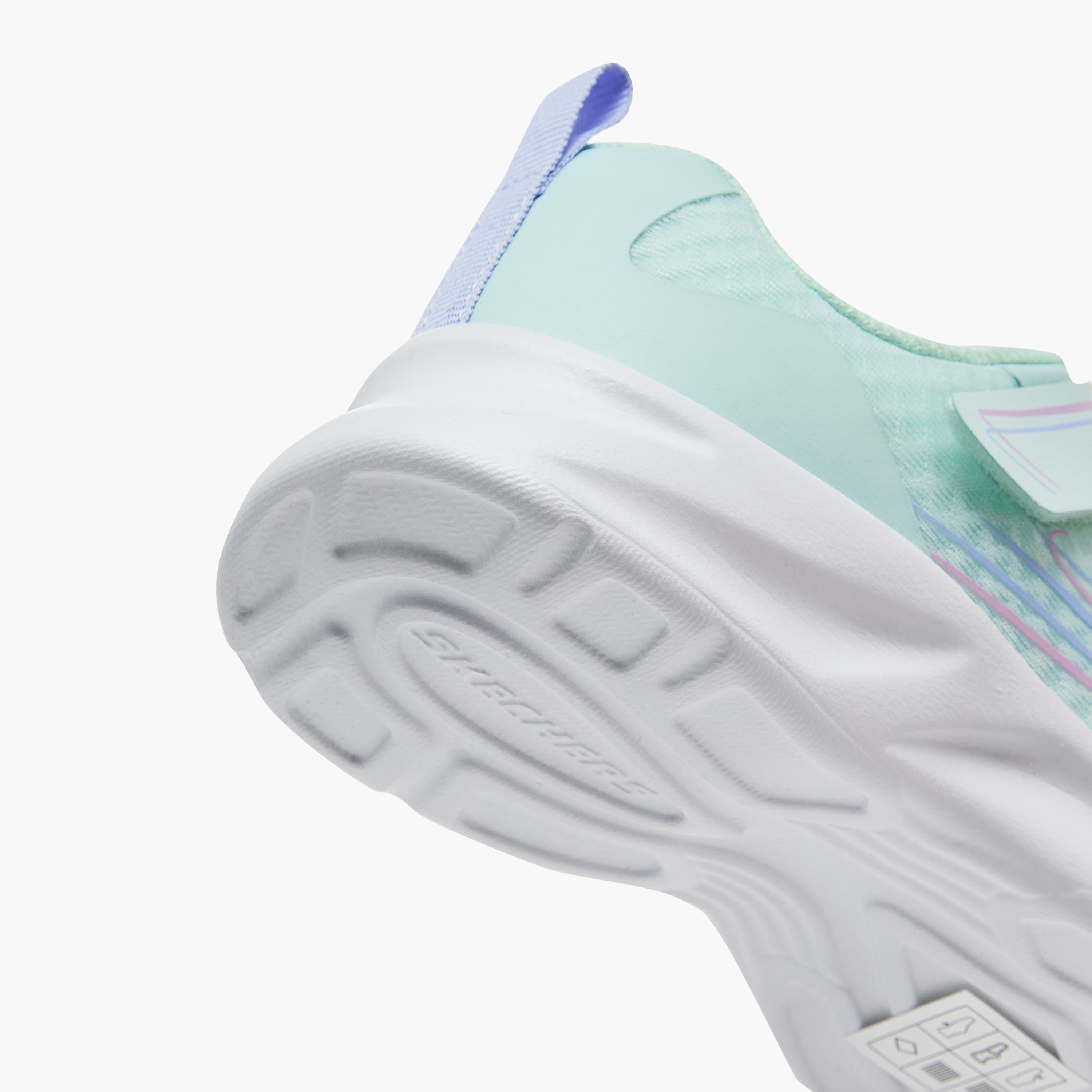 Skechers Girls Dynamatic Hook & Loop Sneakers 303577L | OE-girls-shoes-sneakers-image-5
