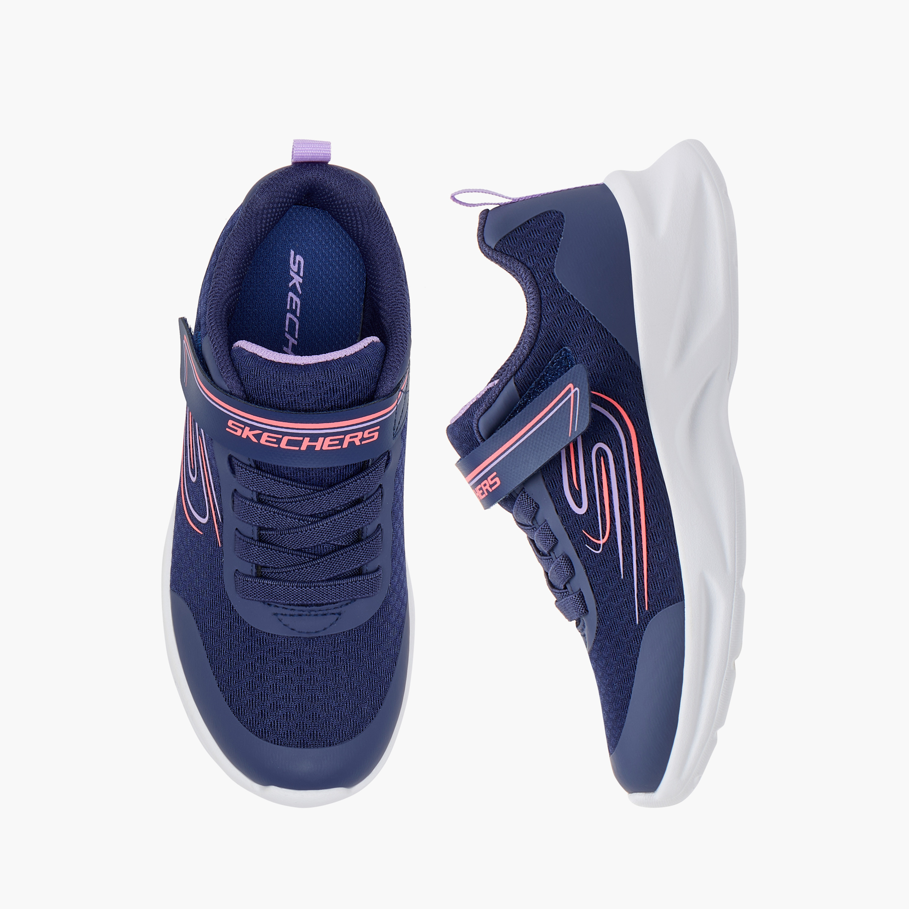 سنيكرز من سكيتشرز للفتيات ديناماتيك ذو هوك وحلقة 303577L | OE-girls-shoes-sneakers-image-18