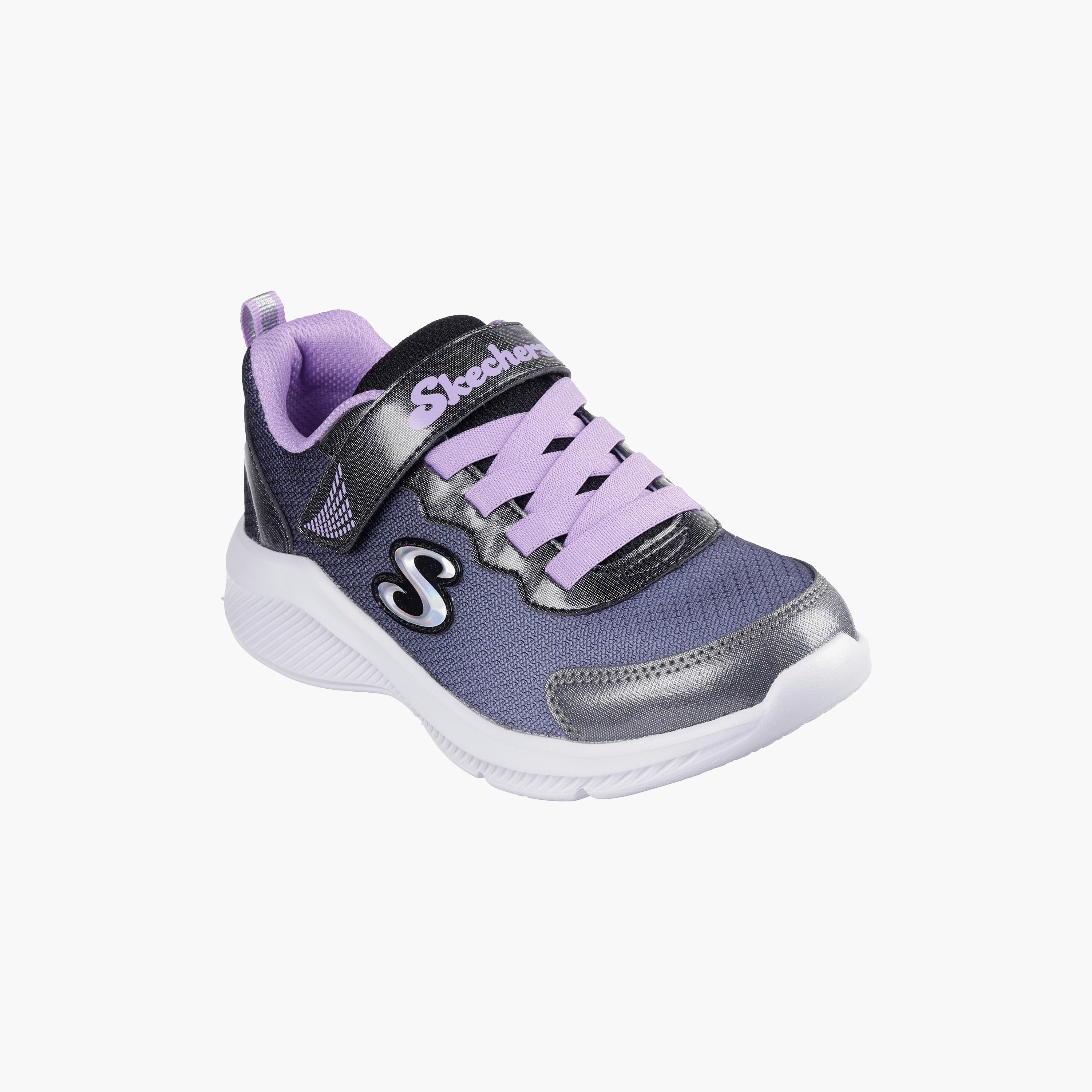 Skechers Girls Sole Swifters Hook & Loop Sneakers 303579L | OE-girls-shoes-sneakers-image-1