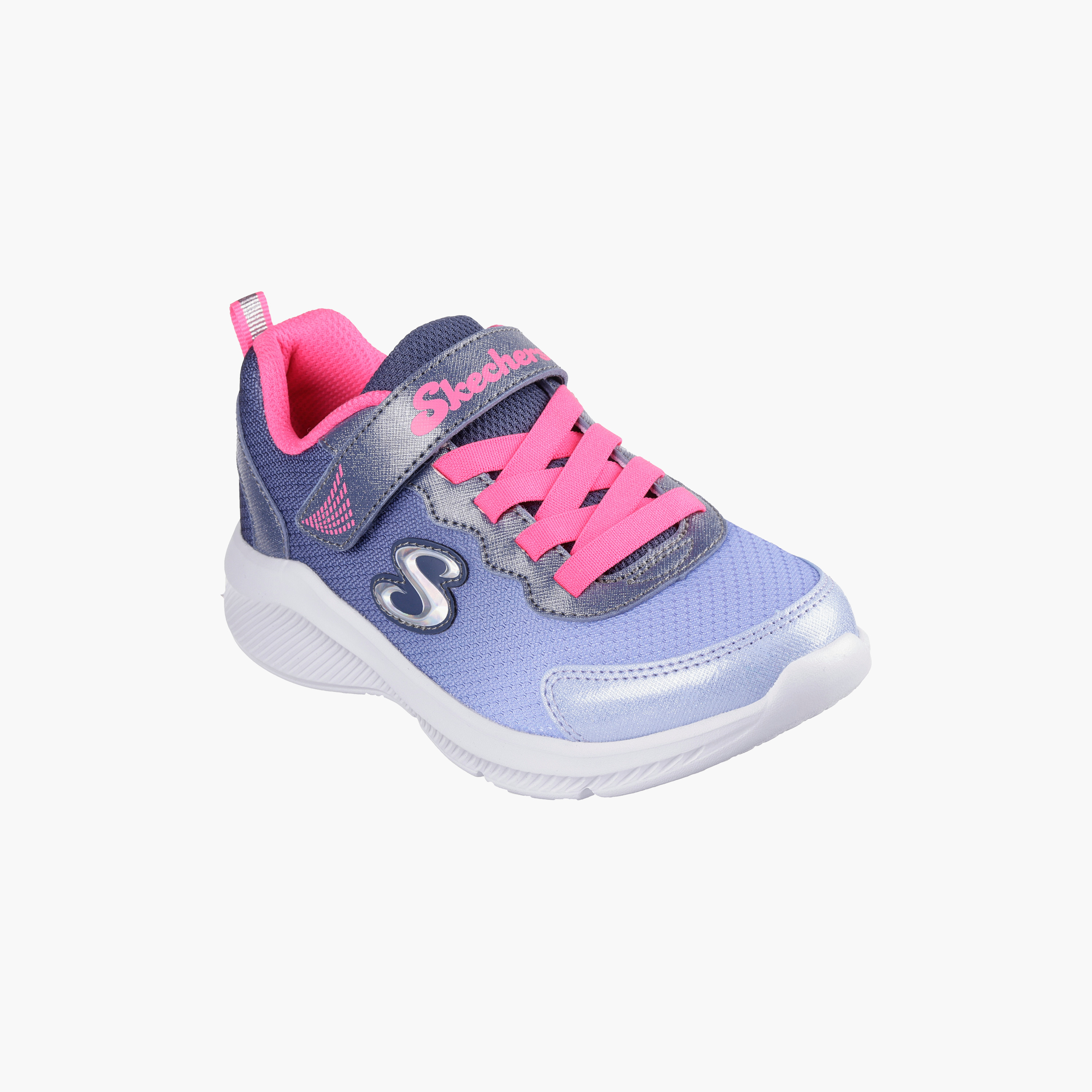 Skechers Girls Sole Swifters Hook & Loop Sneakers 303579L | OE-girls-shoes-sneakers-image-6