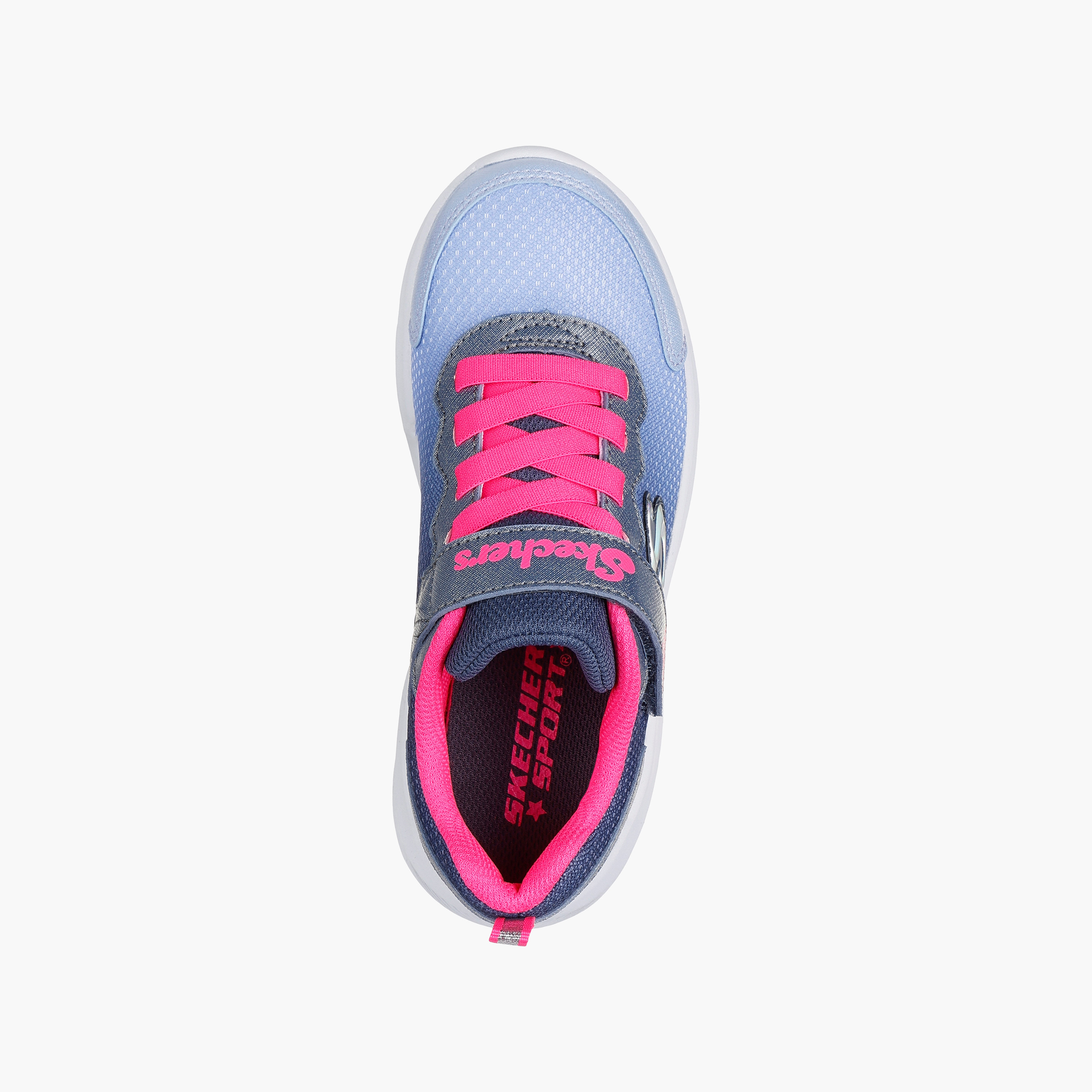 Skechers Girls Sole Swifters Hook & Loop Sneakers 303579L | OE-girls-shoes-sneakers-image-9