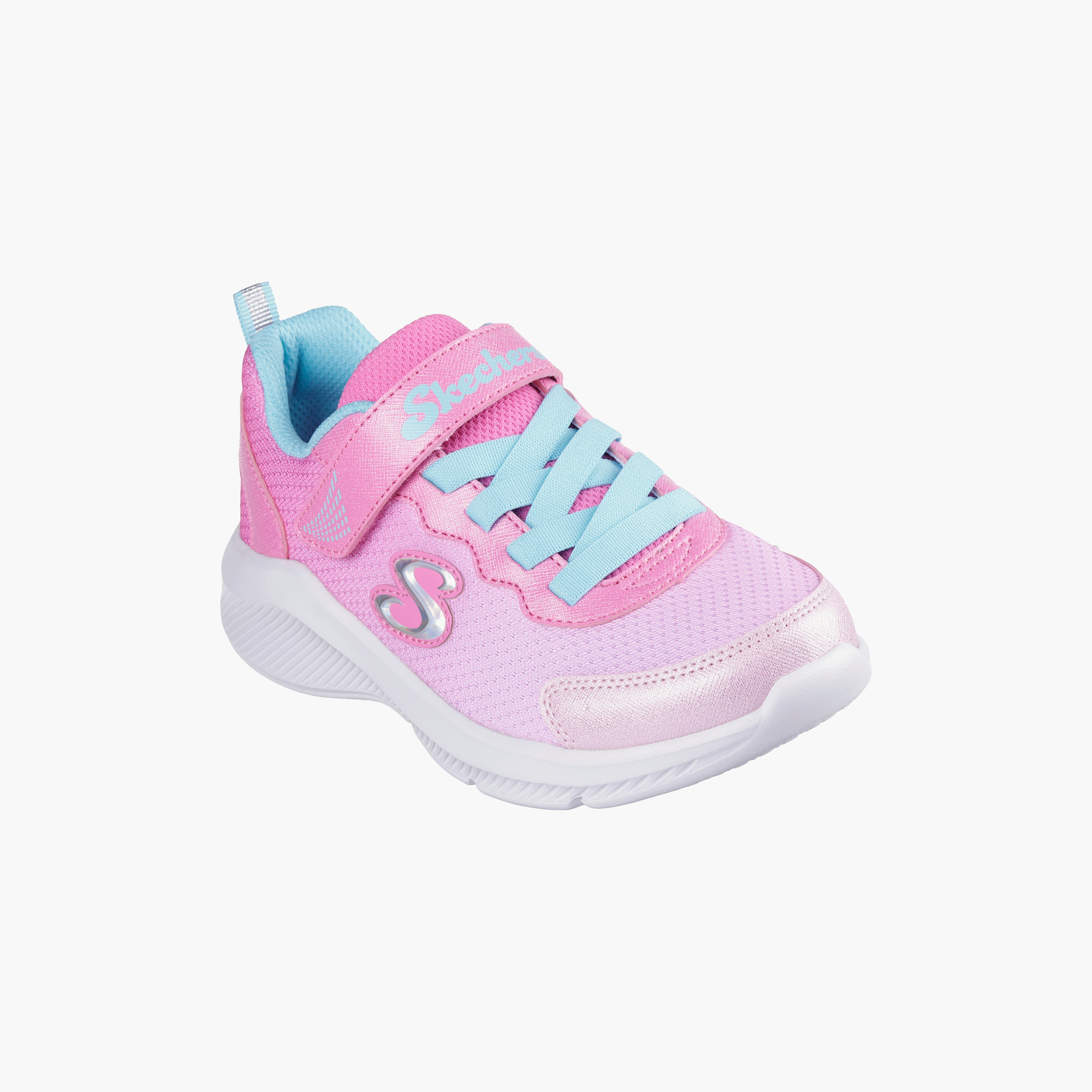Skechers Girls Sole Swifters Hook & Loop Sneakers 303579L | OE-girls-shoes-sneakers-image-11