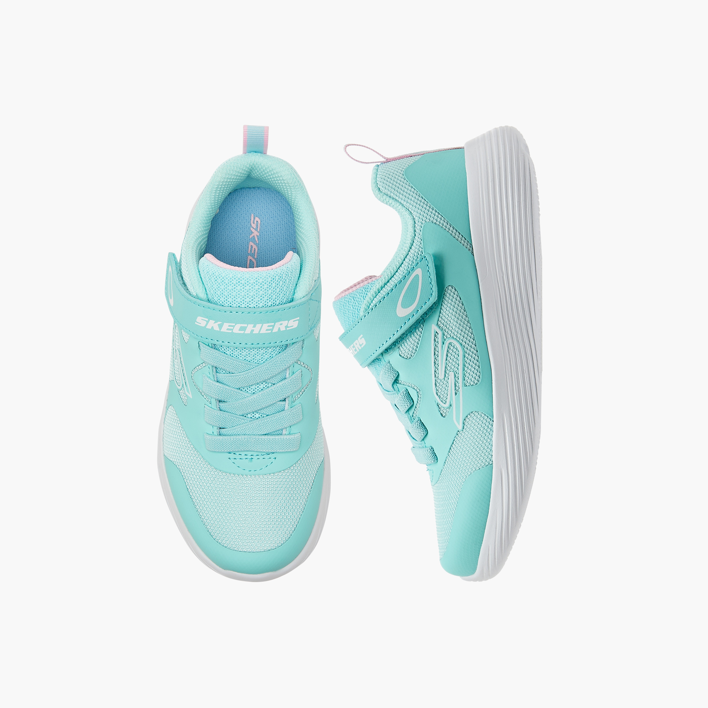 حذاء جري جو رن 400 ڤي2 بشريط لاصق للبنات من سكتشرز -girls-shoes-sneakers-image-1