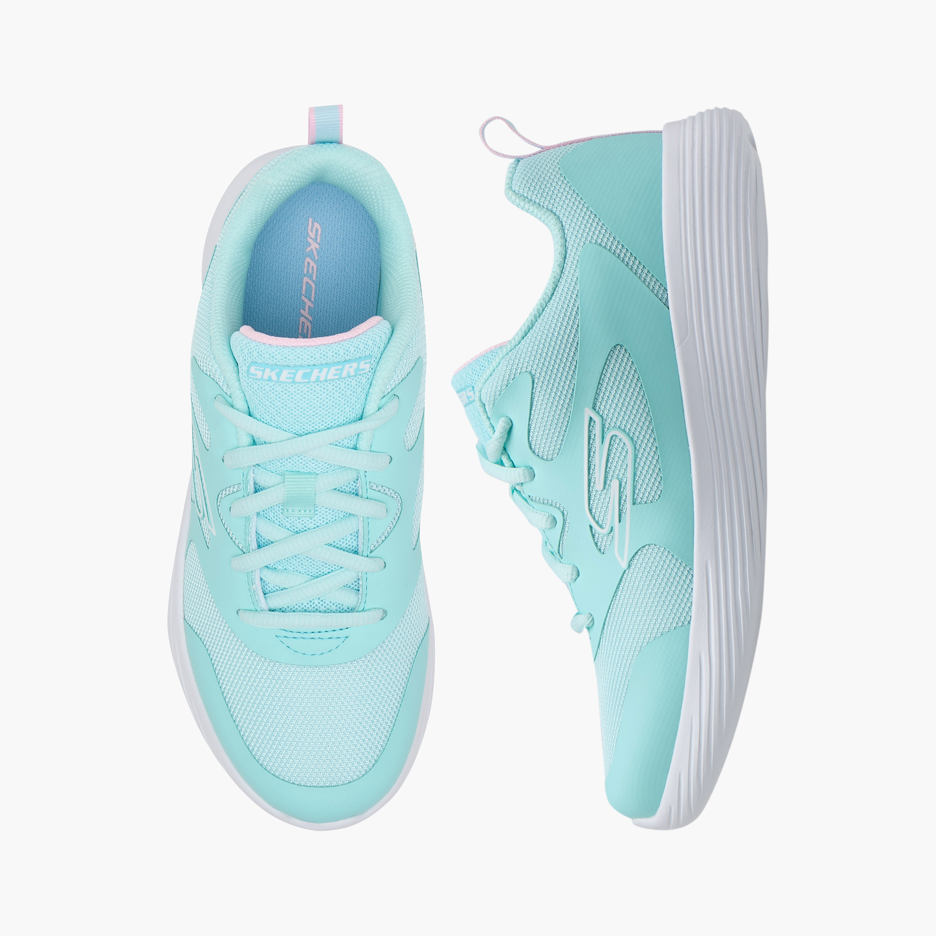 حذاء جري جو رن 400 ڤي2 برباط للبنات من سكتشرز -girls-shoes-sneakers-image-1