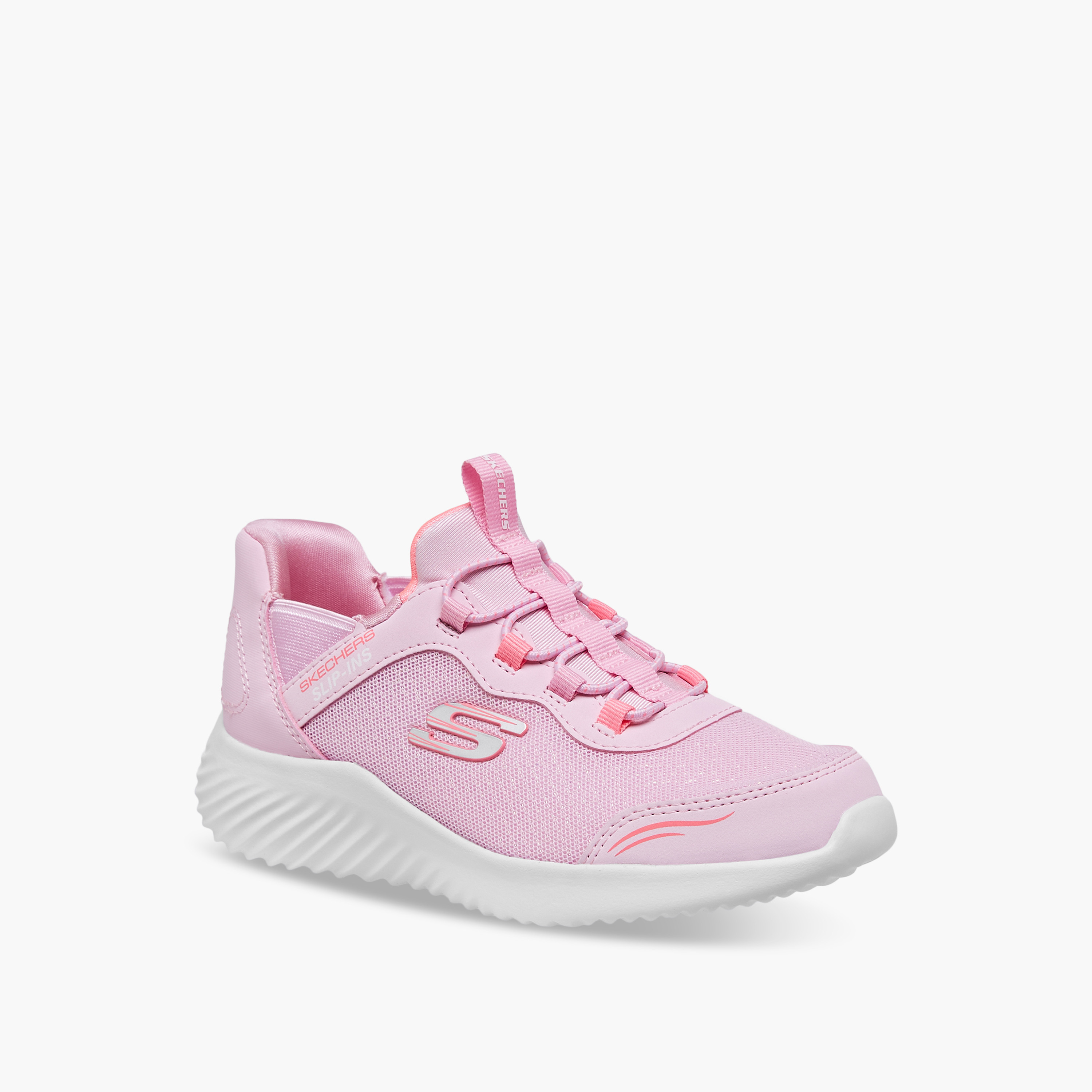 Skechers Girls BOUNDER Slip-On Walking Shoes-girls-shoes-sports-image-2