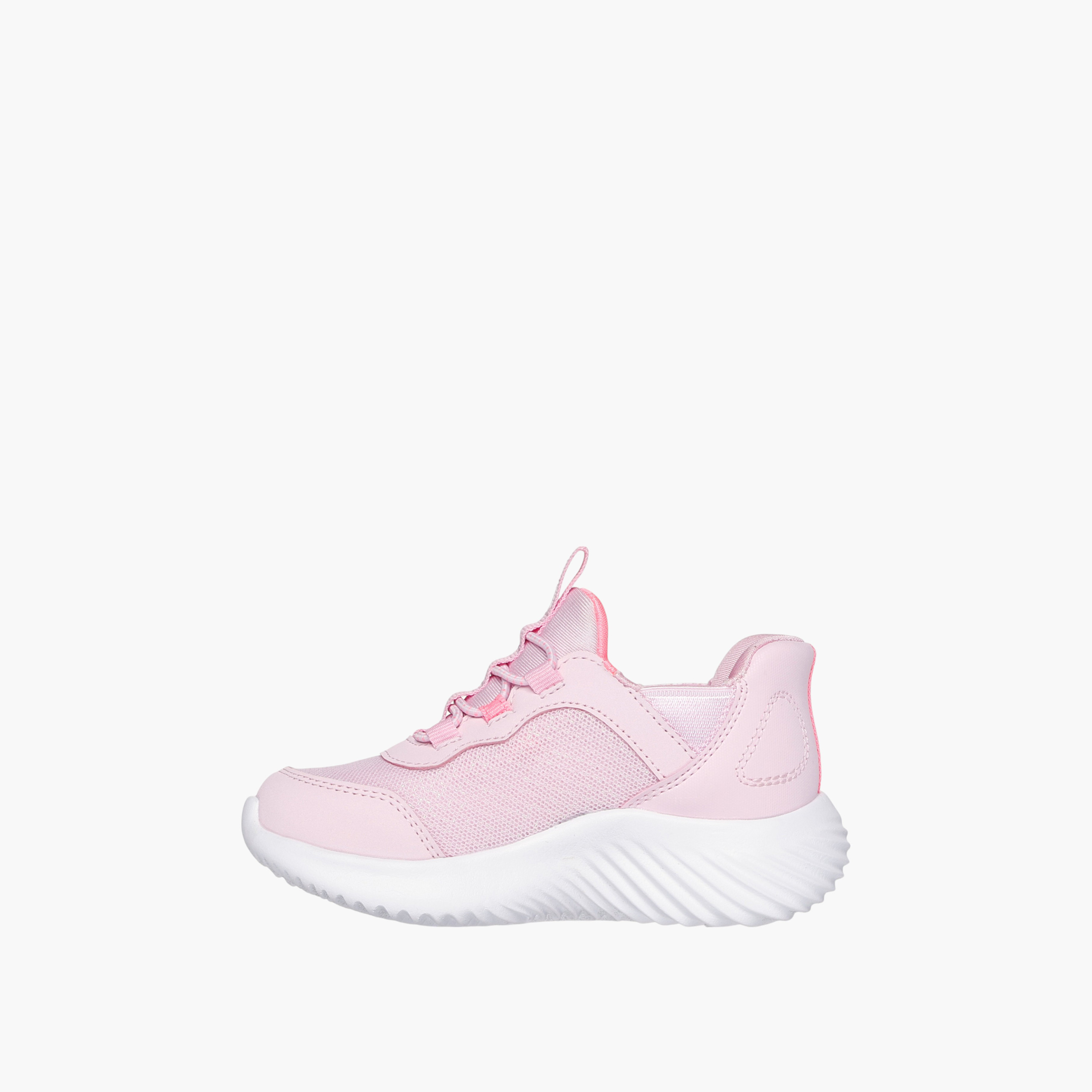 حذاء رياضي سهل الارتداء باوندر للبنات من سكتشرز - 303585N-LTPK-girls-shoes-sneakers-image-5