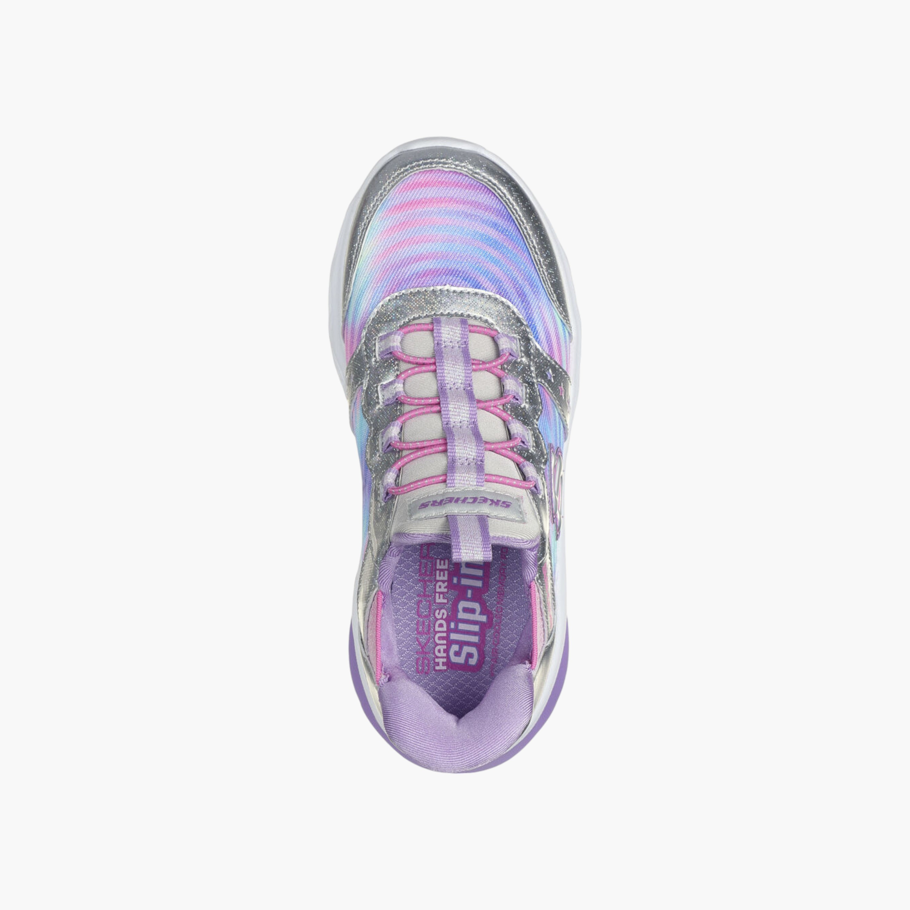 Skechers Girls Colourblock Coastline Slip-On Walking Shoes-girls-shoes-sneakers-image-3