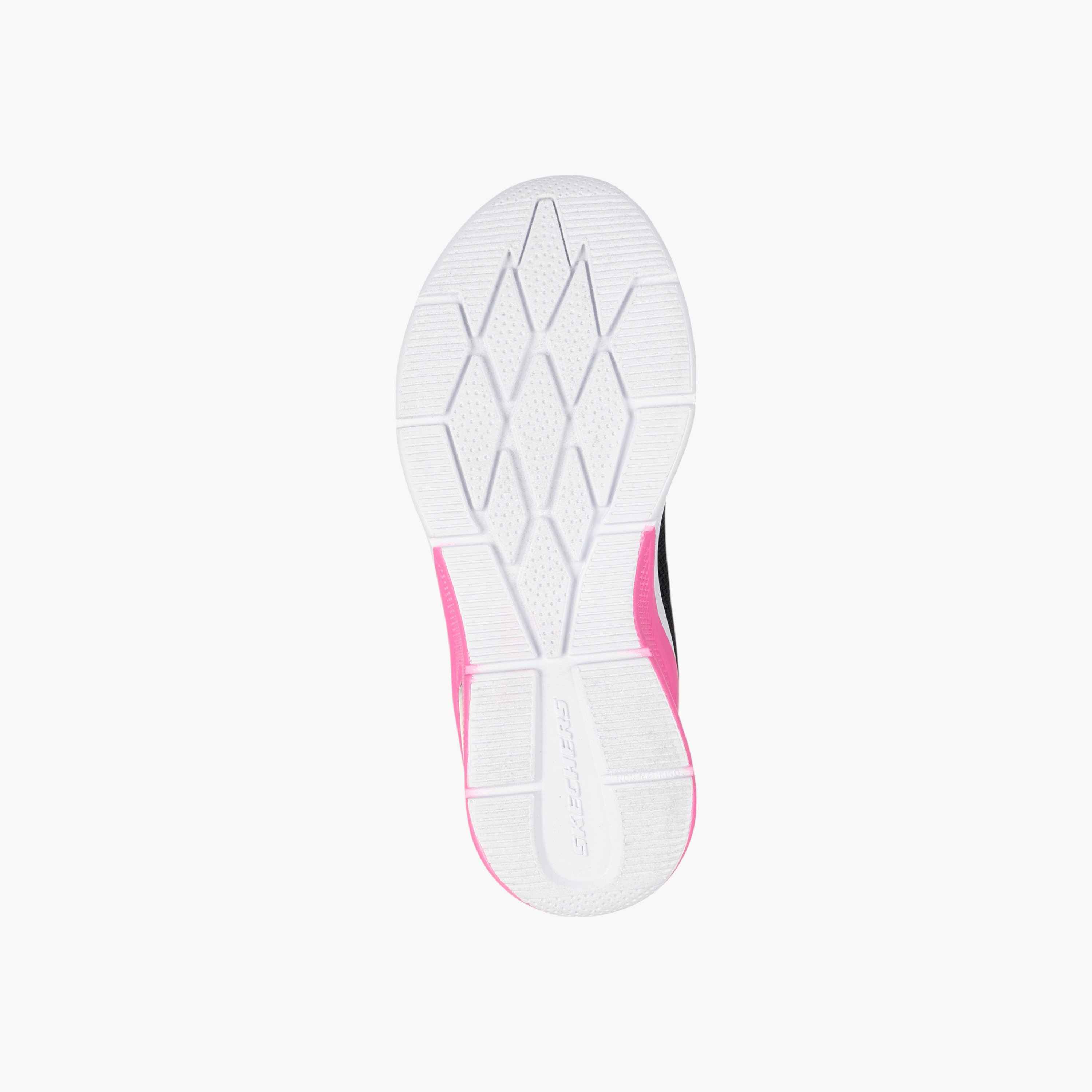حذاء رياضي مايكروسبك ماكس سهل الارتداء برباط للبنات من سكتشرز - 303594L-BKMT-girls-shoes-sneakers-image-4