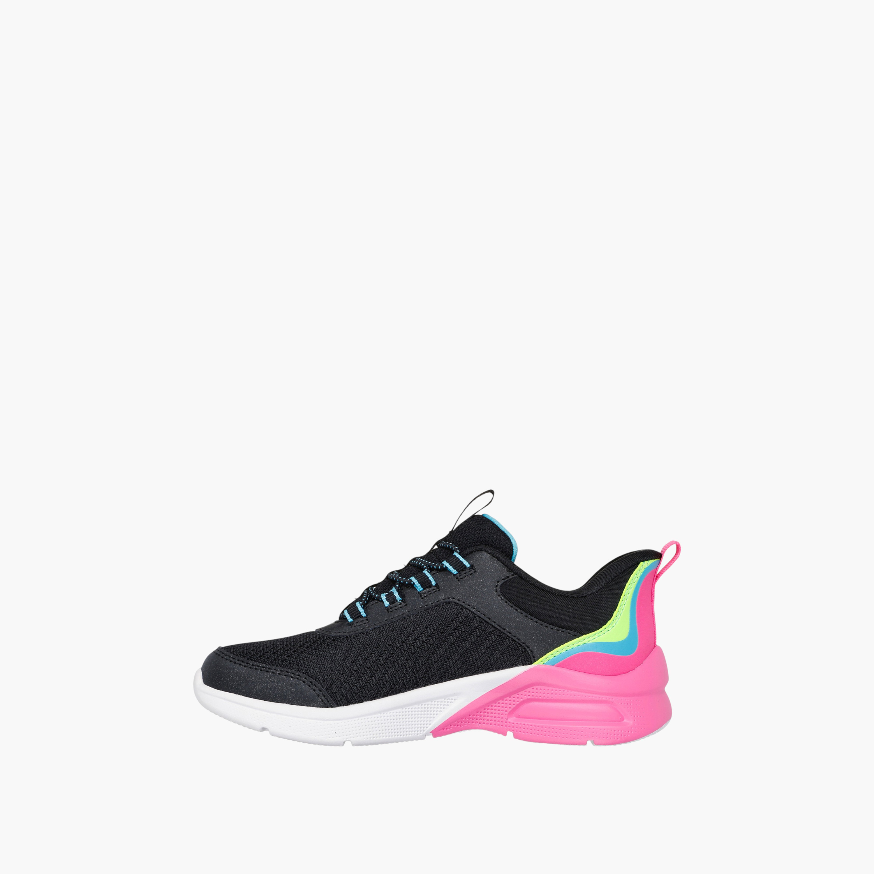 Skechers Girls' MICROSPEC MAX Slip-On Sports Shoes - 303594L-BKMT-girls-shoes-sneakers-image-5