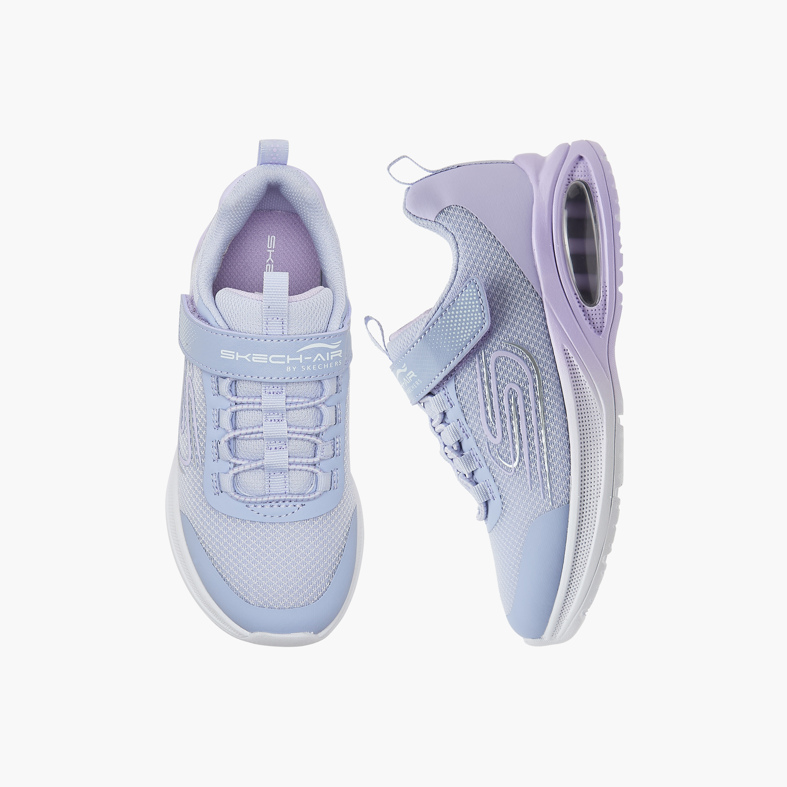  سكيتشرز - حذاء رياضي مكروسبيك ماكس ادفانس هوك اند لوب - للبنات 303595L | OE-girls-shoes-sneakers-image-6