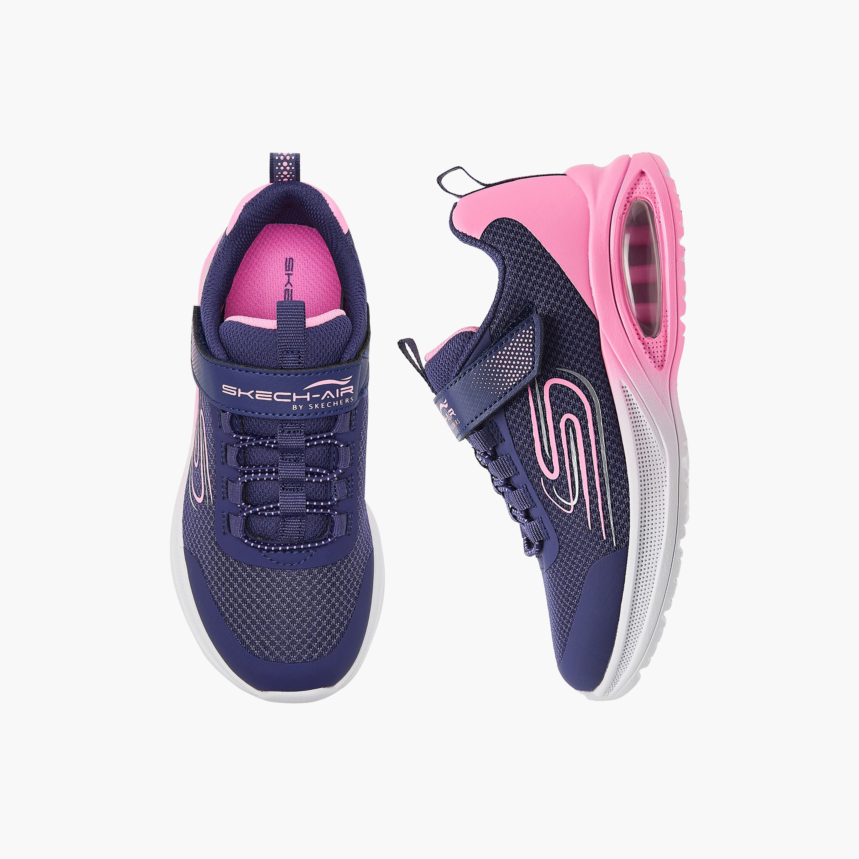  سكيتشرز - حذاء رياضي مكروسبيك ماكس ادفانس هوك اند لوب - للبنات 303595L | OE-girls-shoes-sneakers-image-16